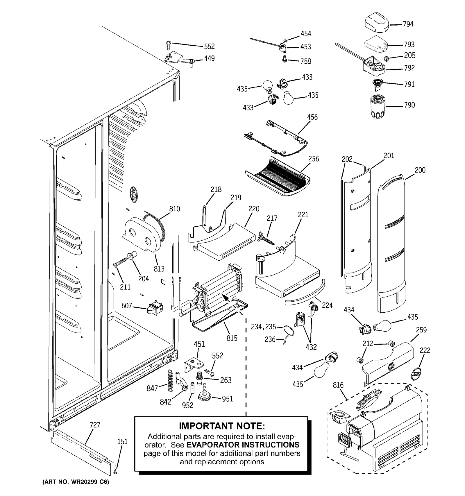 Middle Reflector Assembly