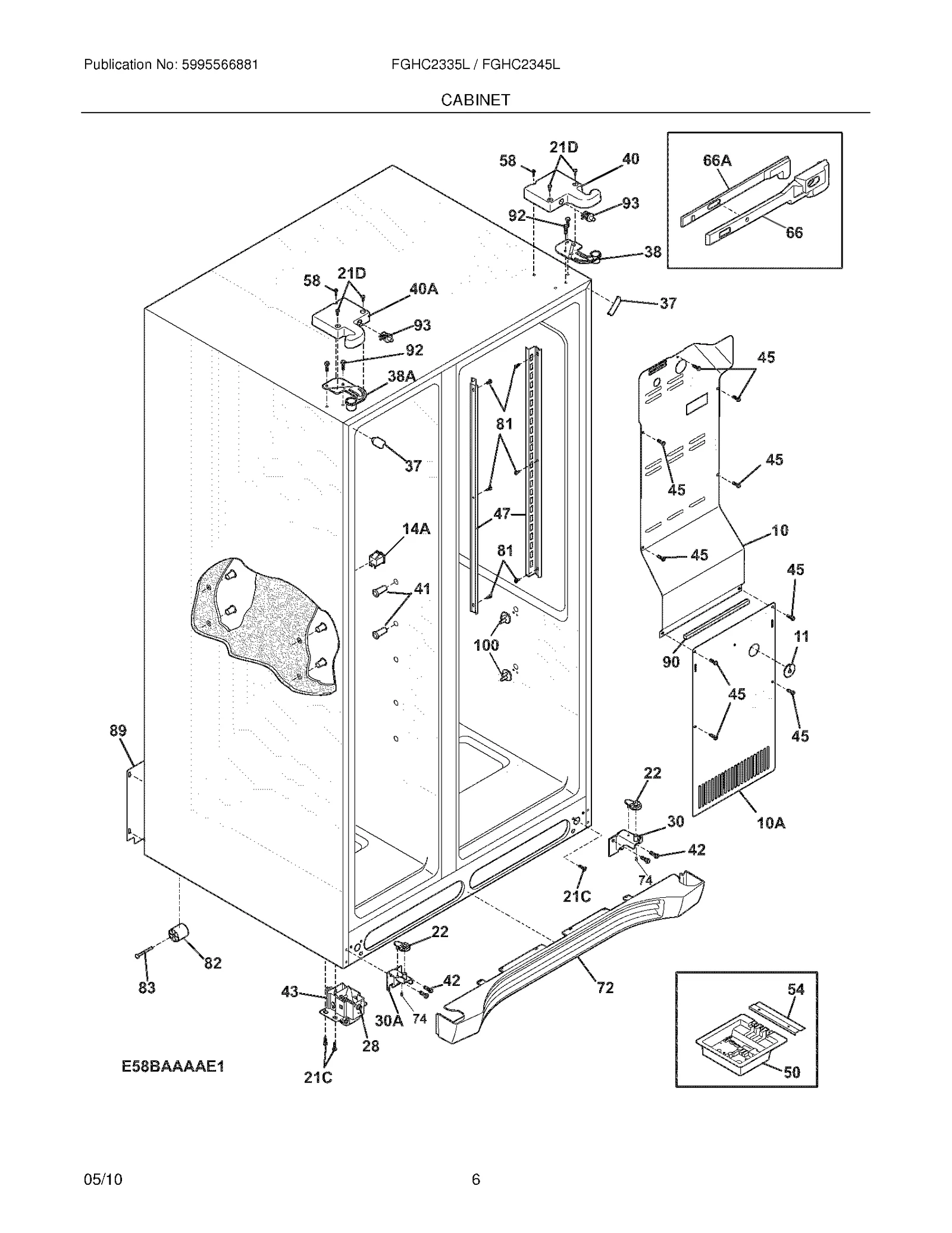 Upper Hinge Cover