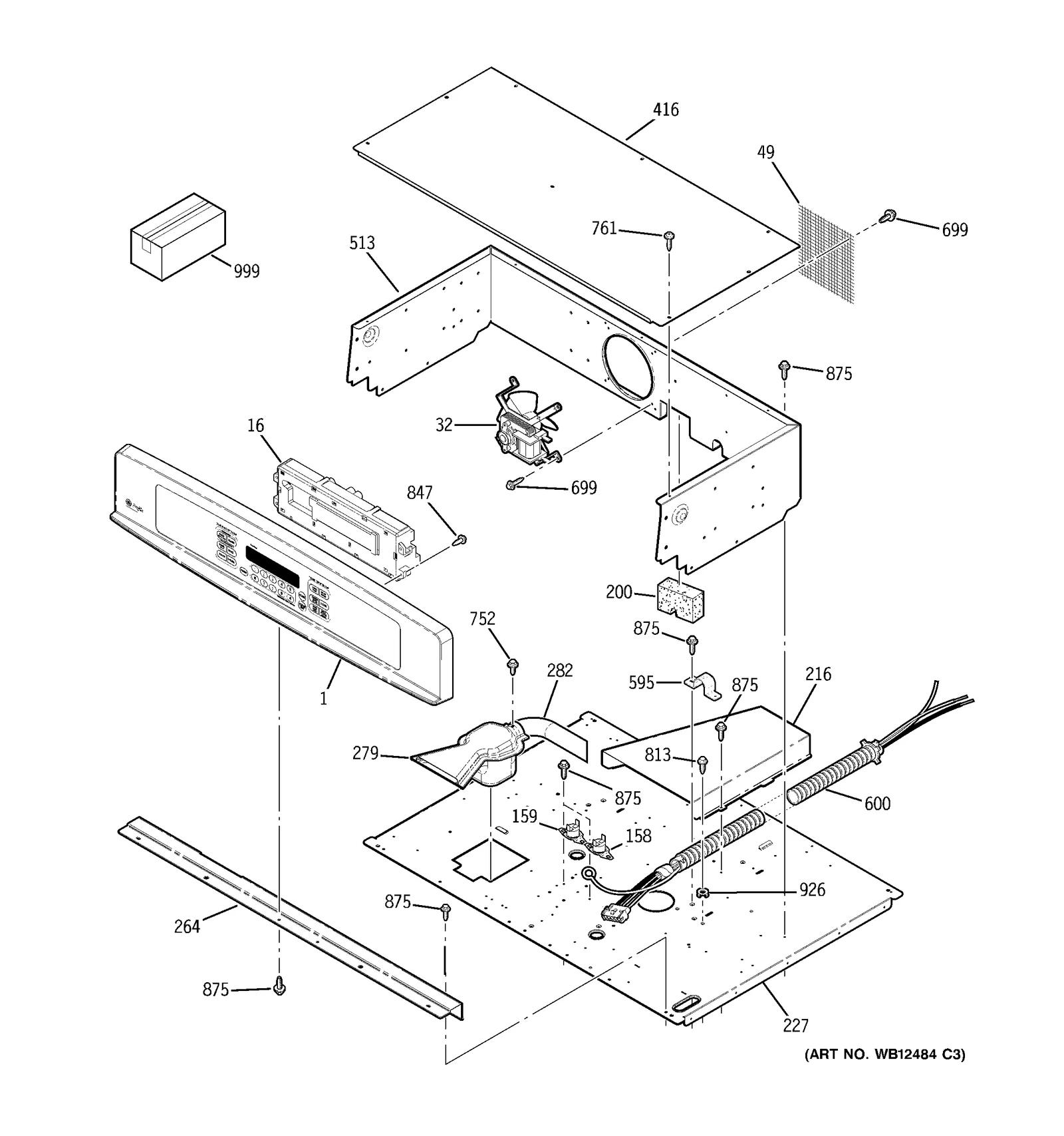Control Panel Assembly