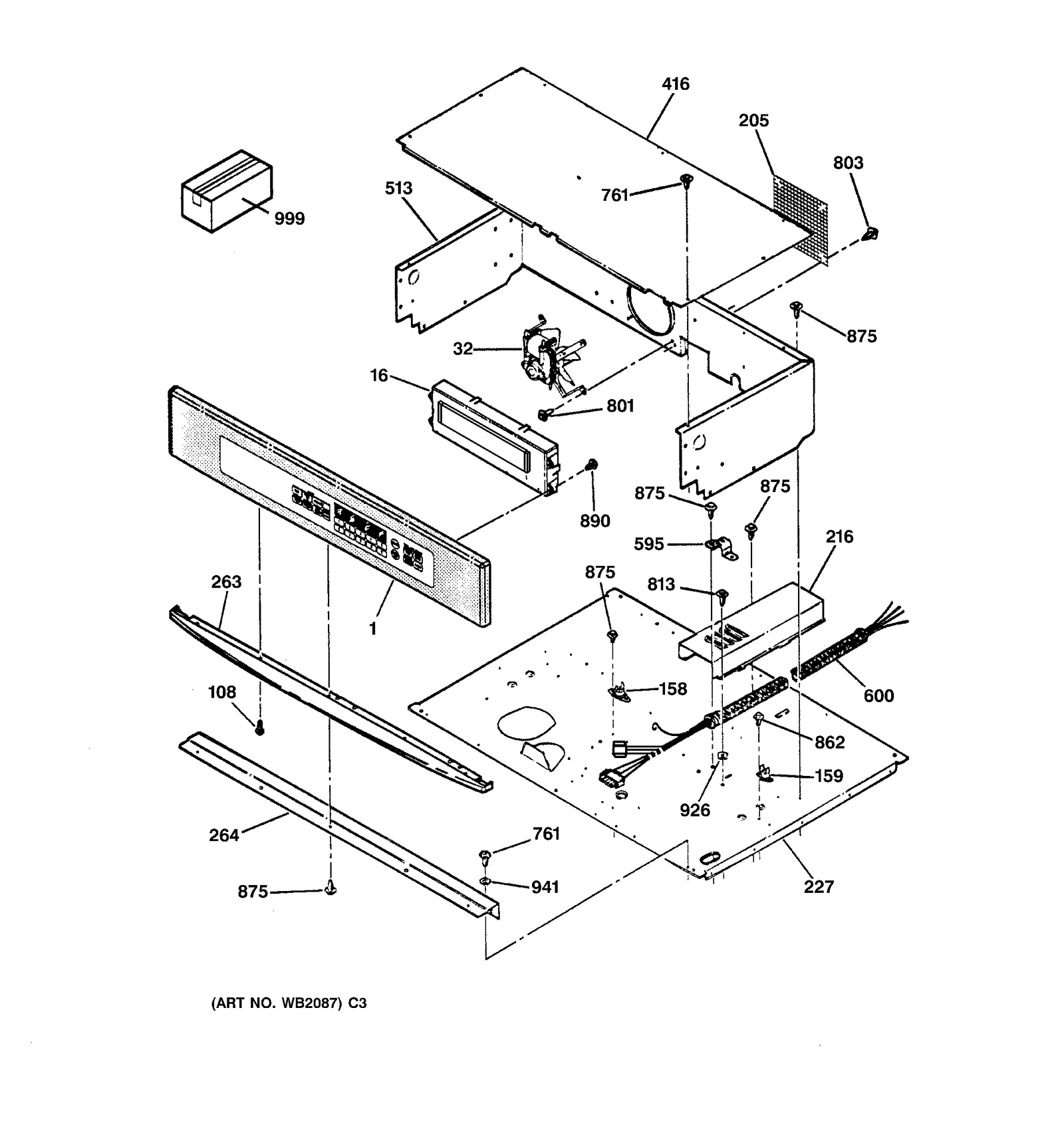 Control Panel Assembly