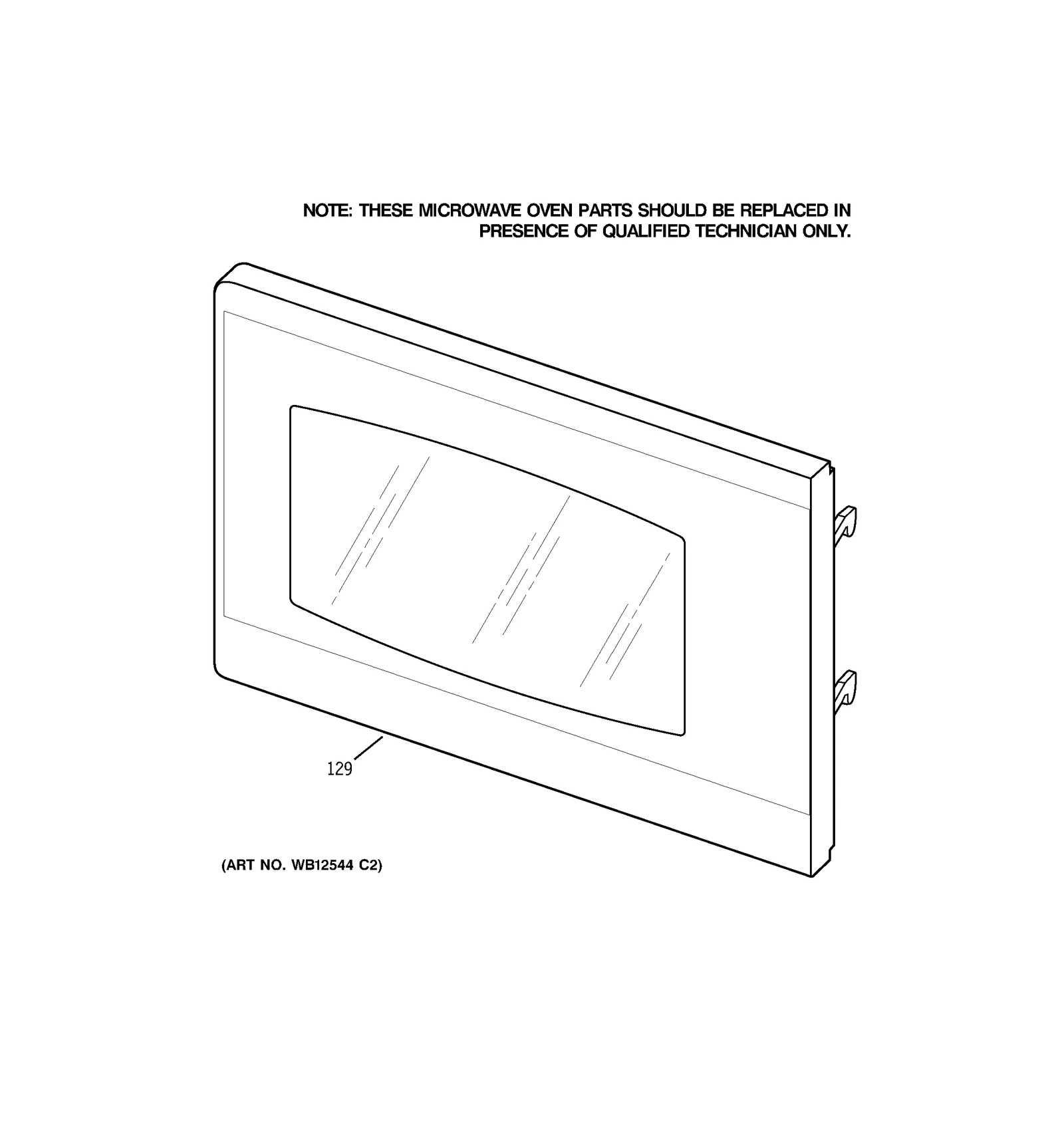 Door Assembly White