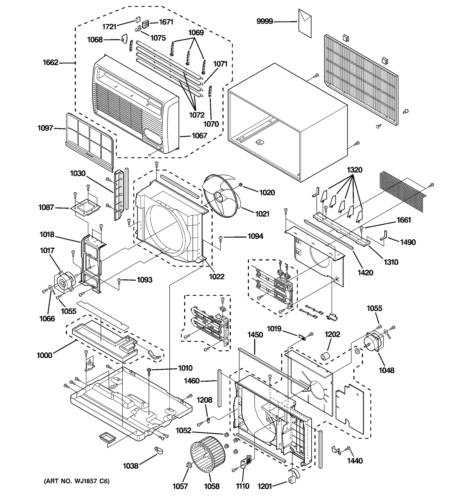 Fan Motor I/D with Cushions