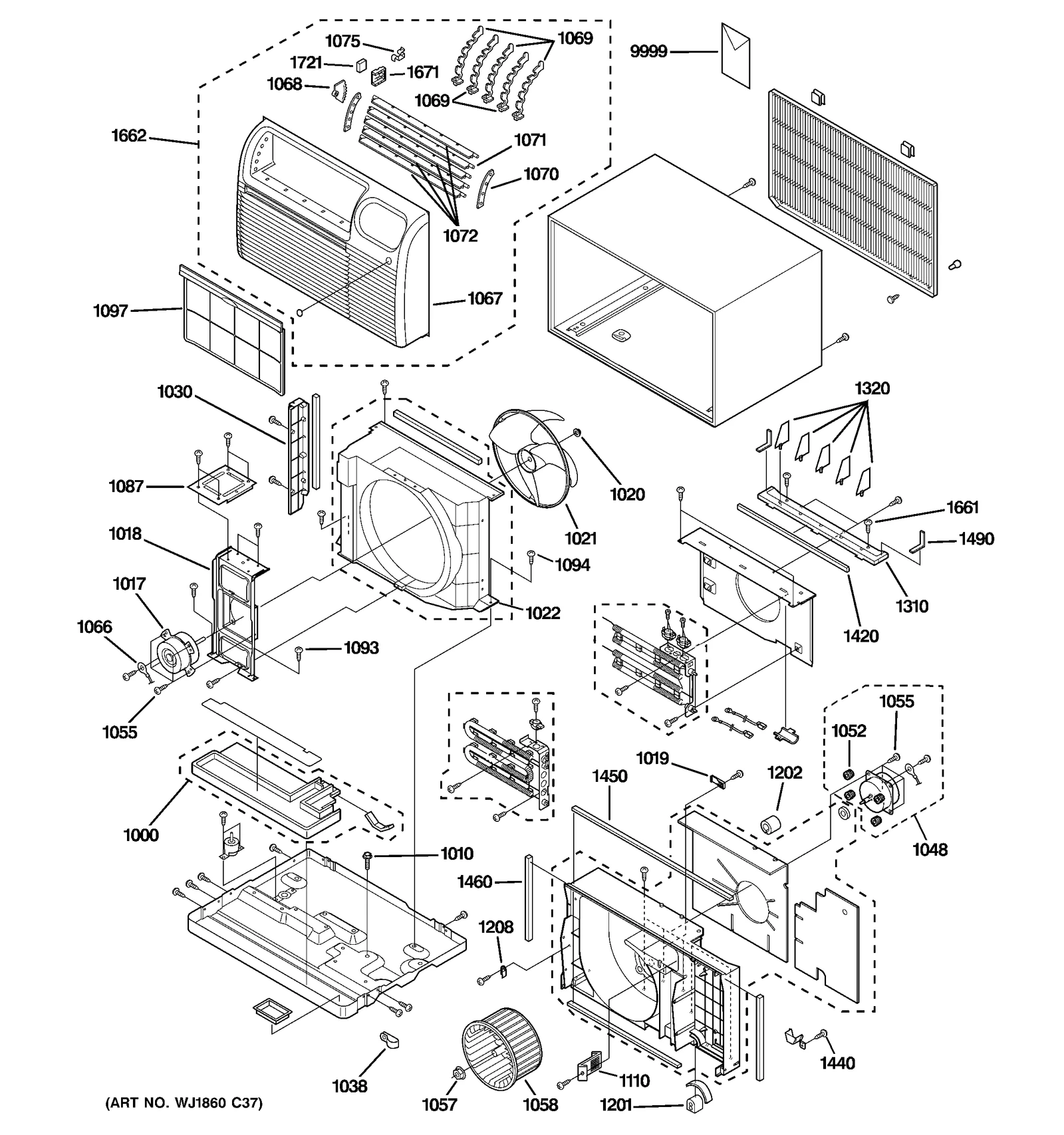 Fan Motor O/D D03