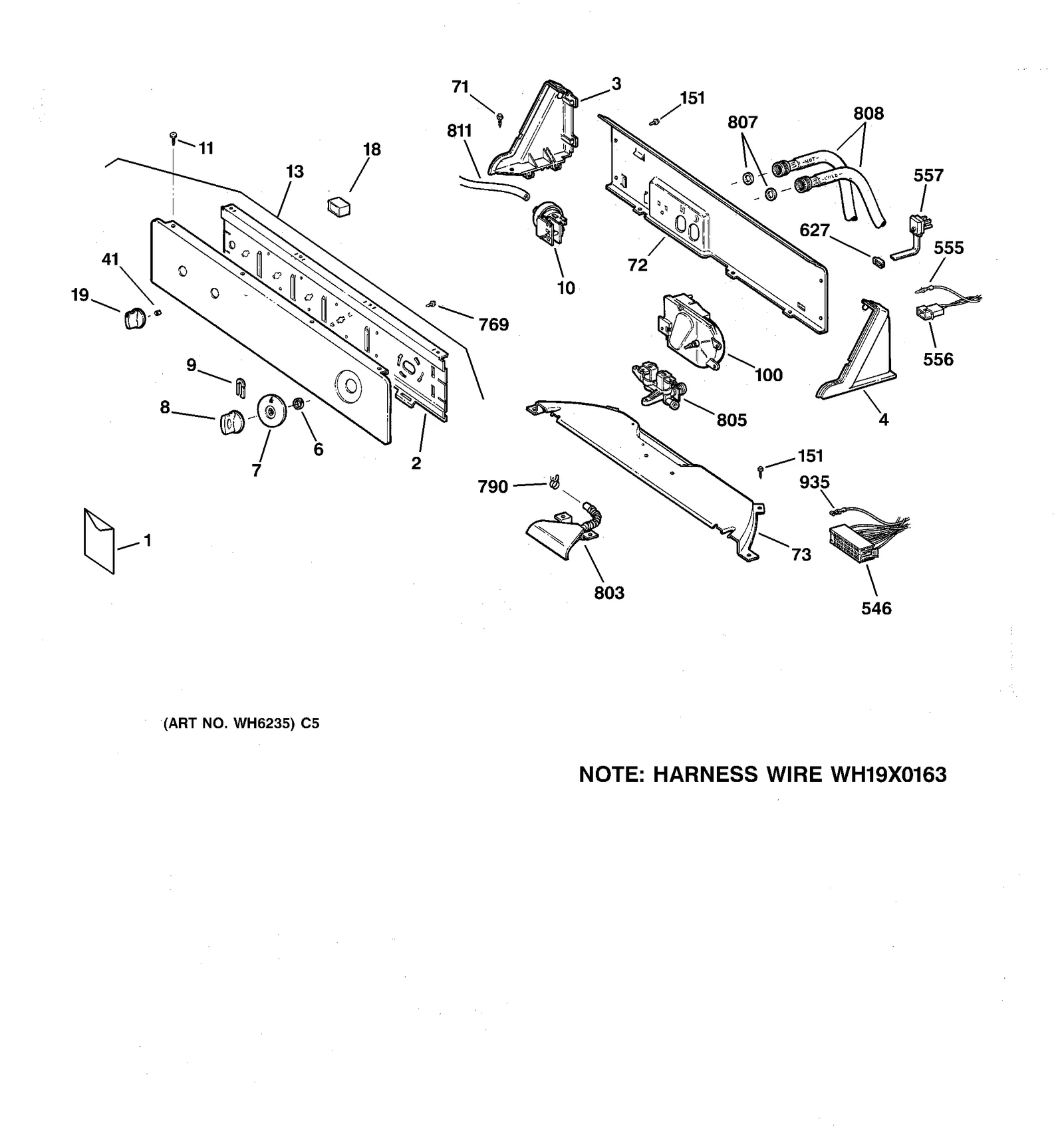 Switch Trim Assembly