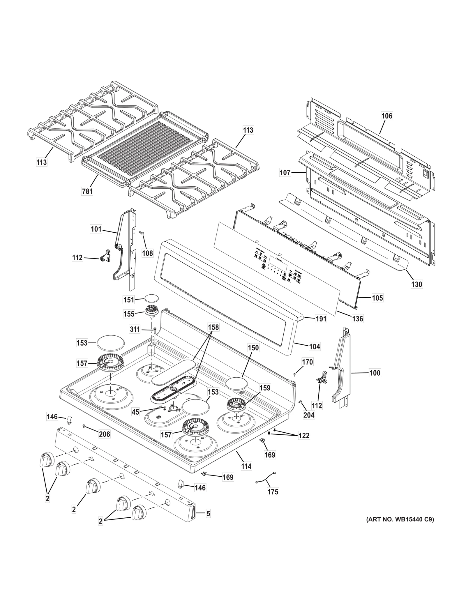 Control Overlay Assembly
