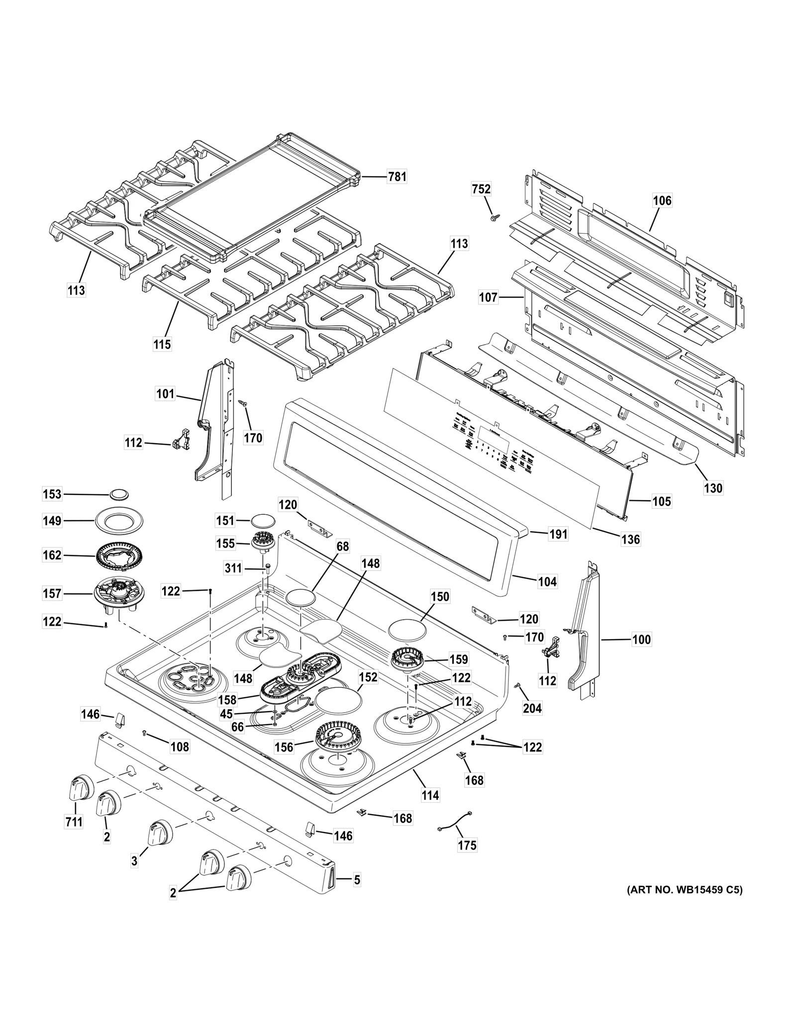 Overlay and Control Assembly