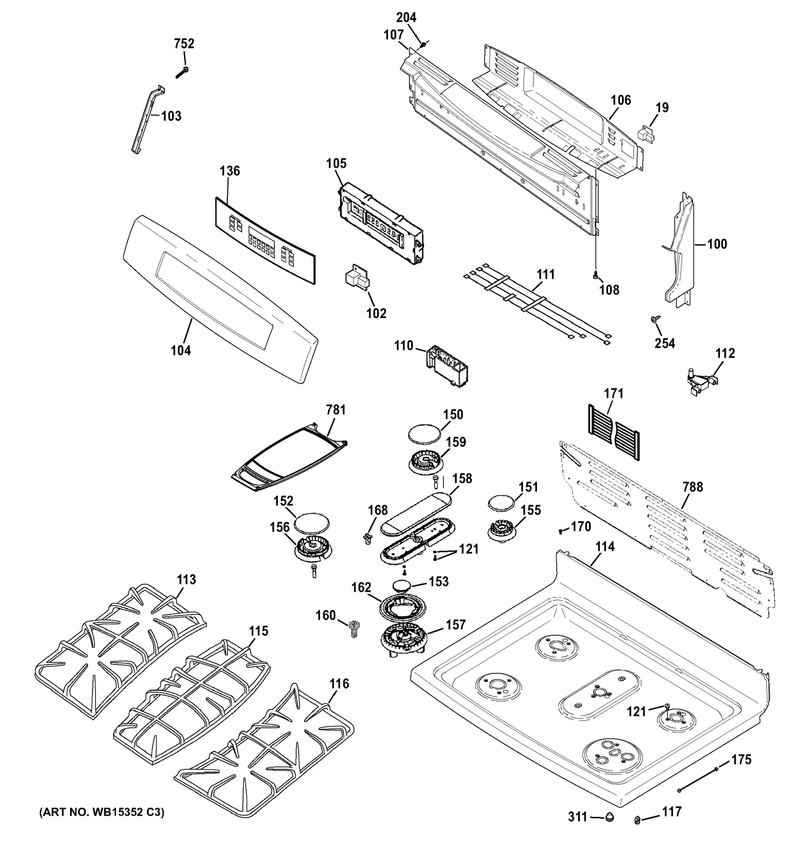 Glass and Board Assembly