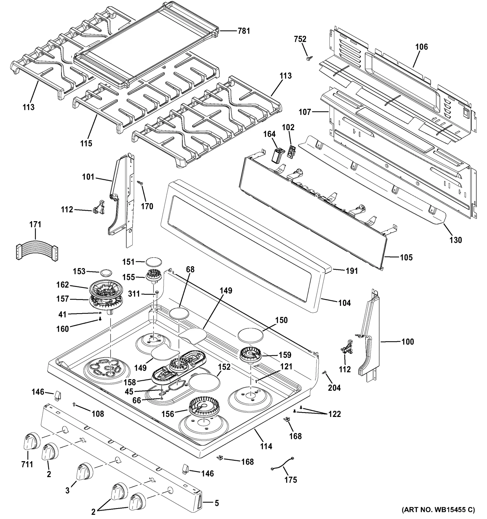 Rantop & Bracket Assembly