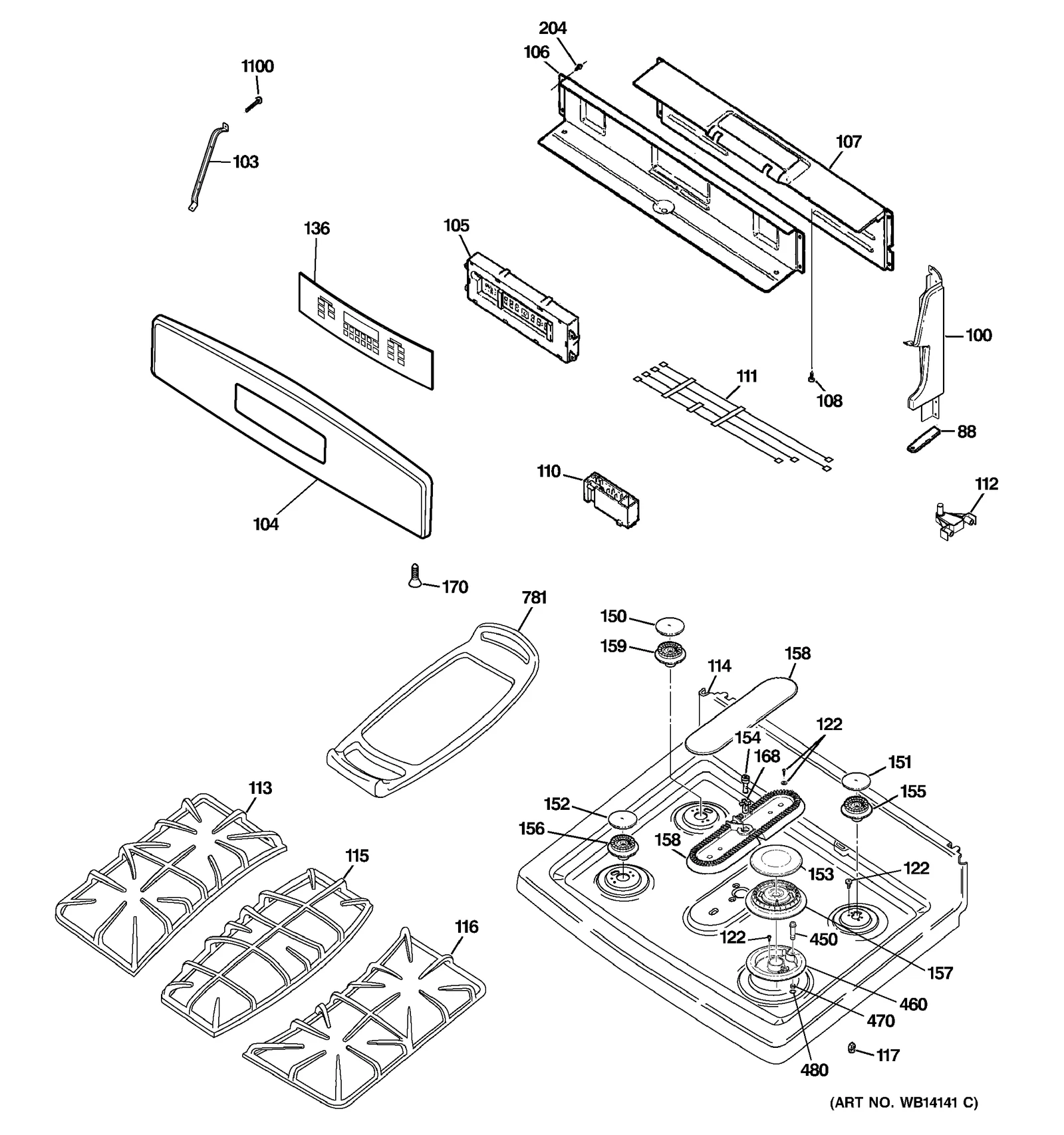 Glass and Board Assembly