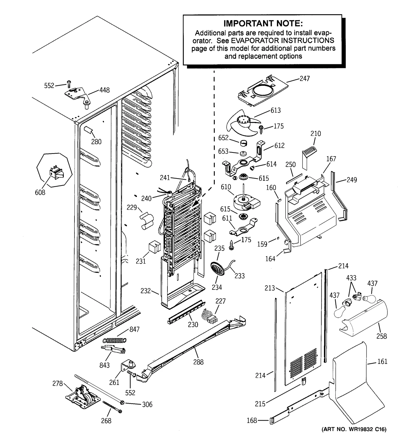 Front Evaporator Cover