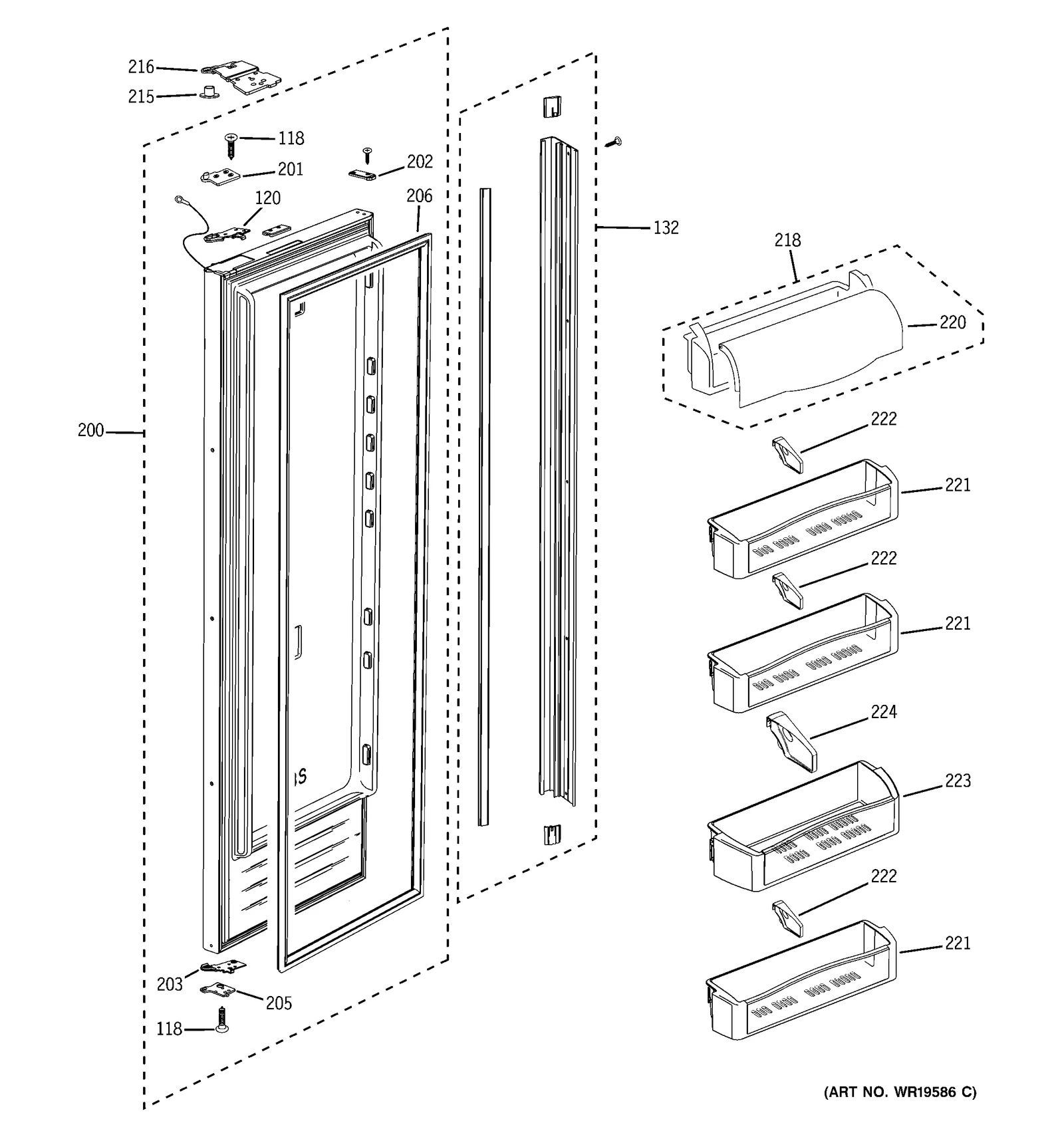 Door STS Assembly