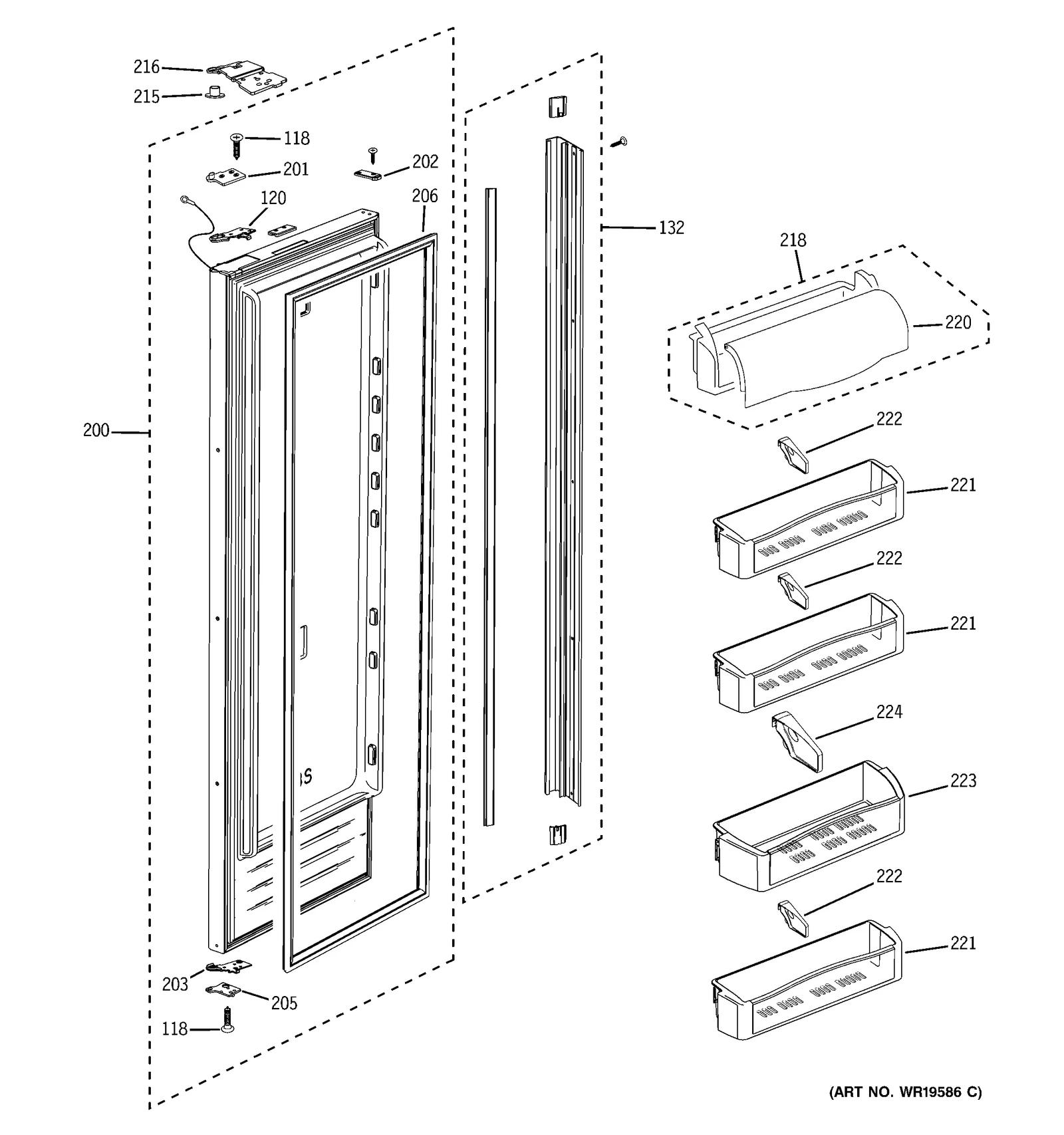 Bottom Hinge Bracket