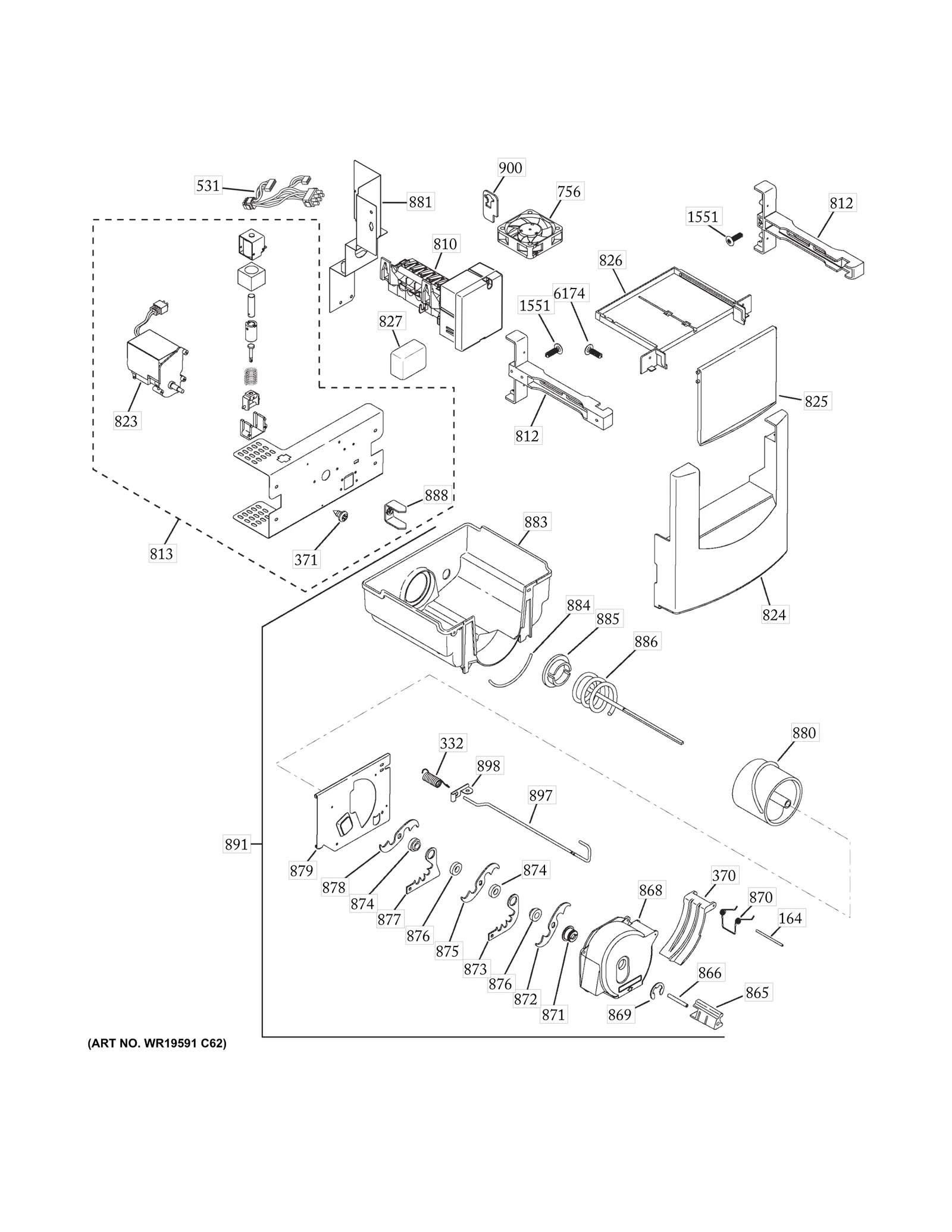Auger Motor Cover