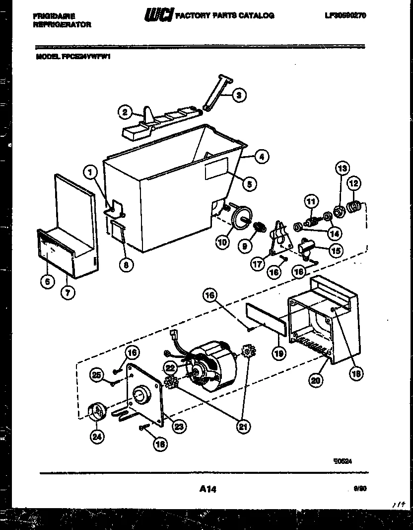 Ice Dispenser Motor Mount