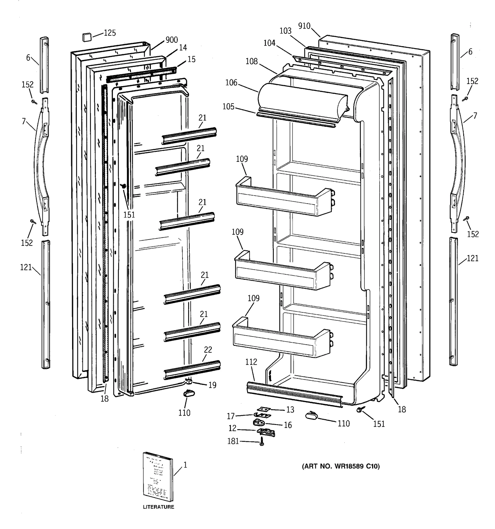 Door Foam Assembly