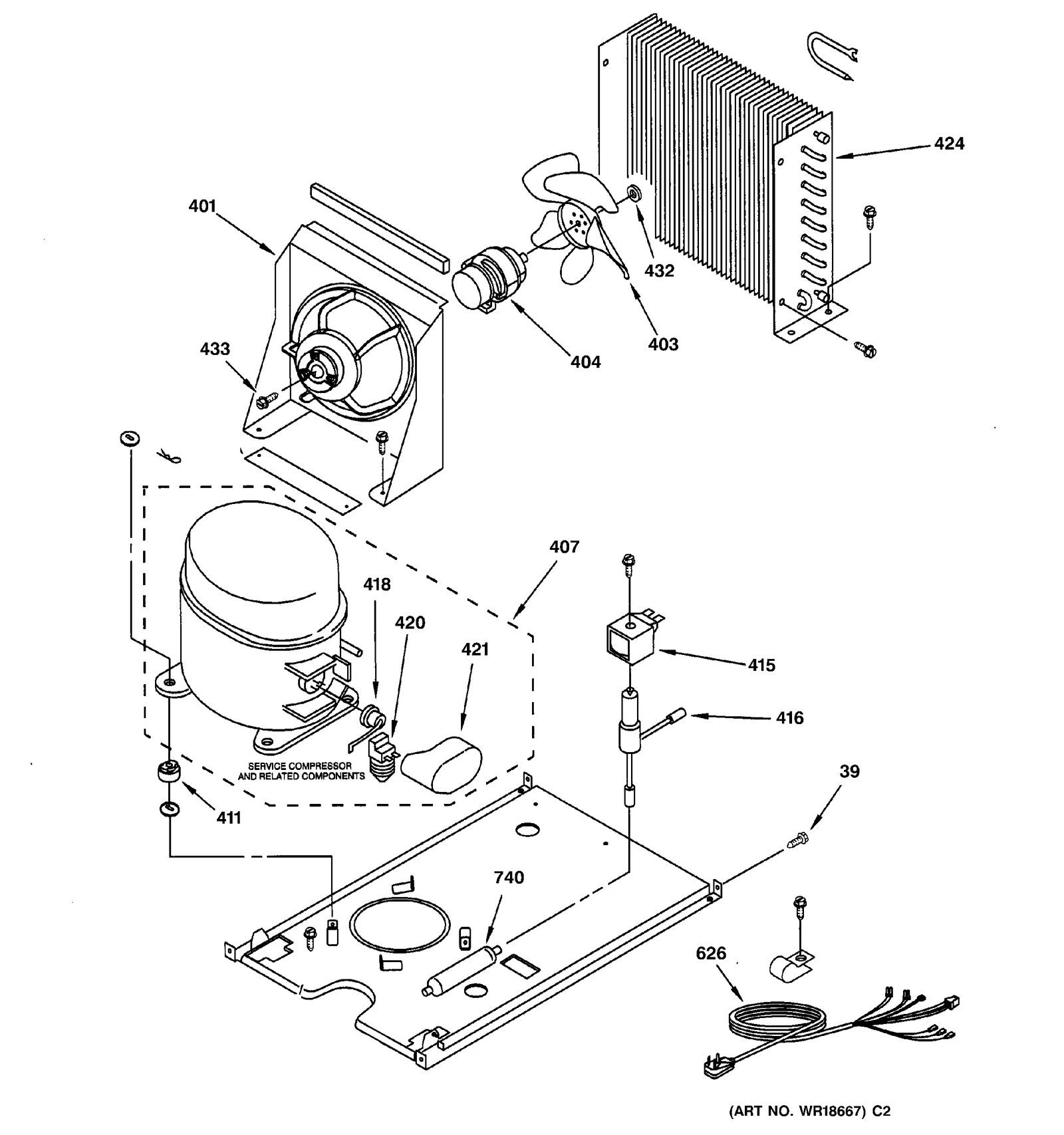 Condenser Fan Blade Plastic
