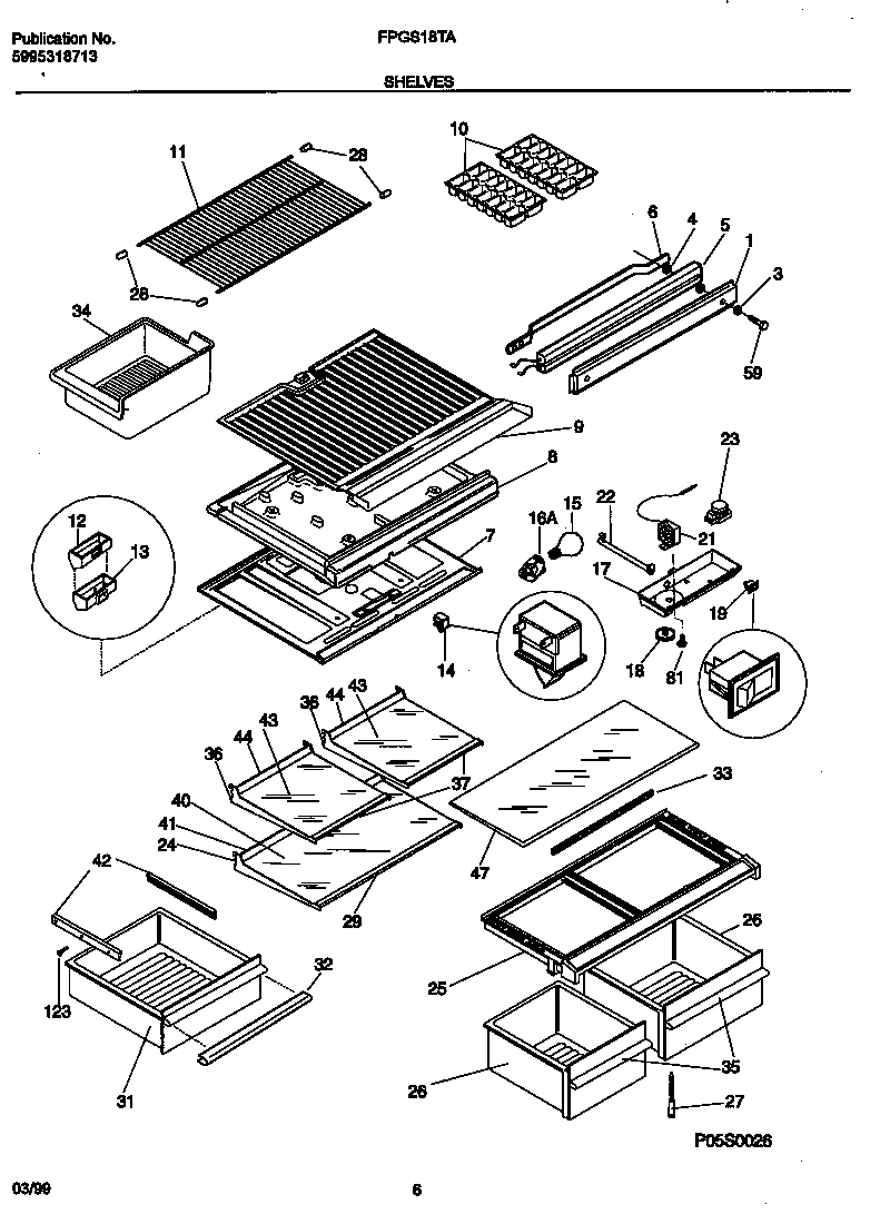 Half Shelf Frame