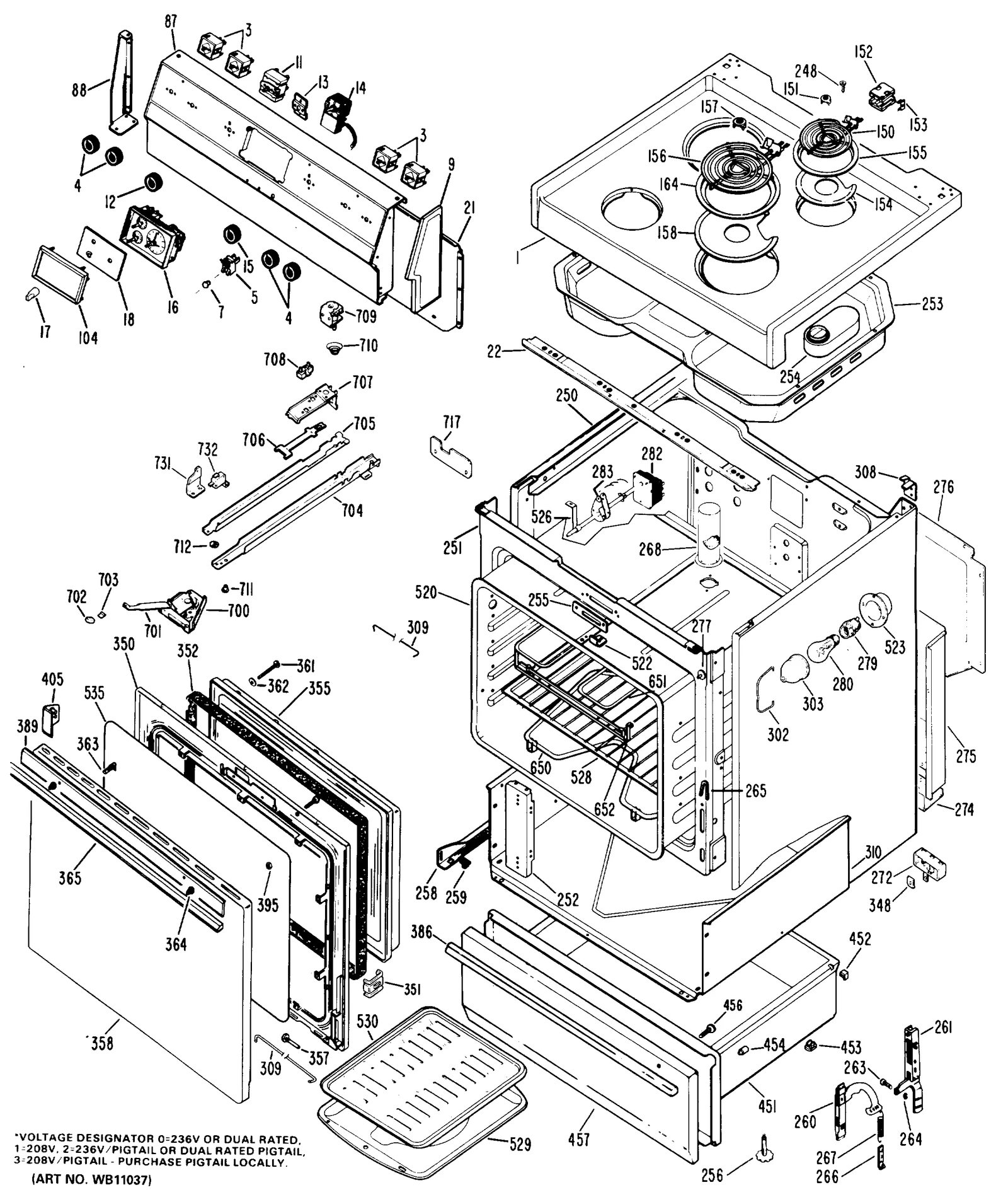 White Drawer Panel