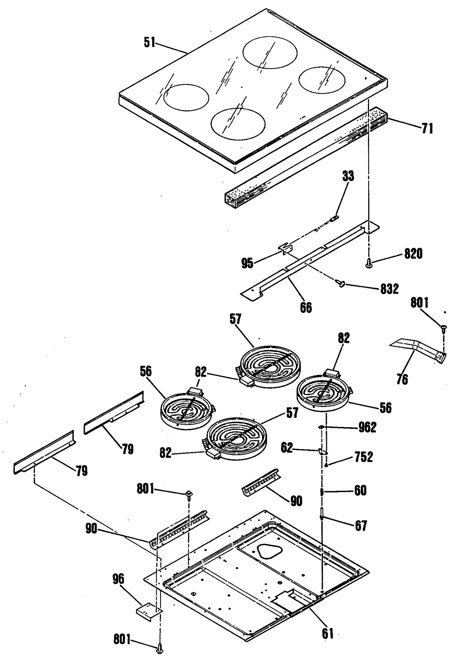 Glass Maintop