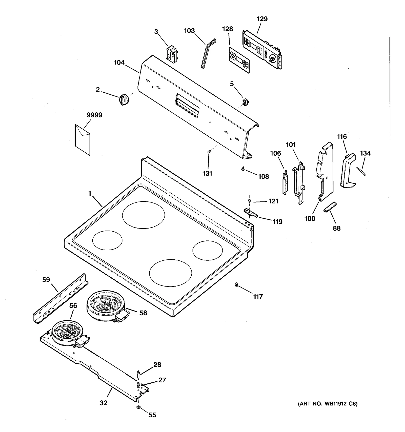 Backsplash Assembly