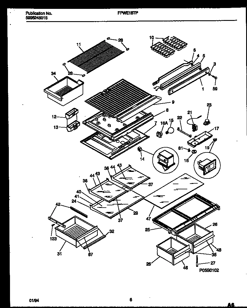 Crisper Pan Front