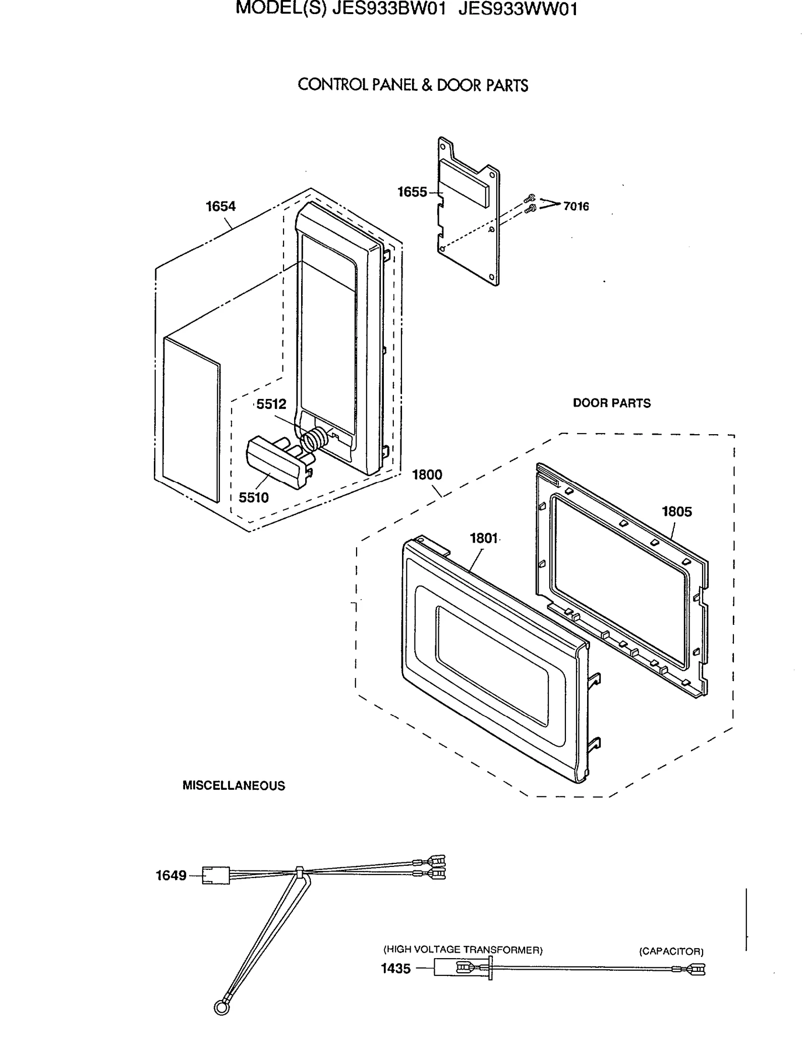 Key Panel and Frame