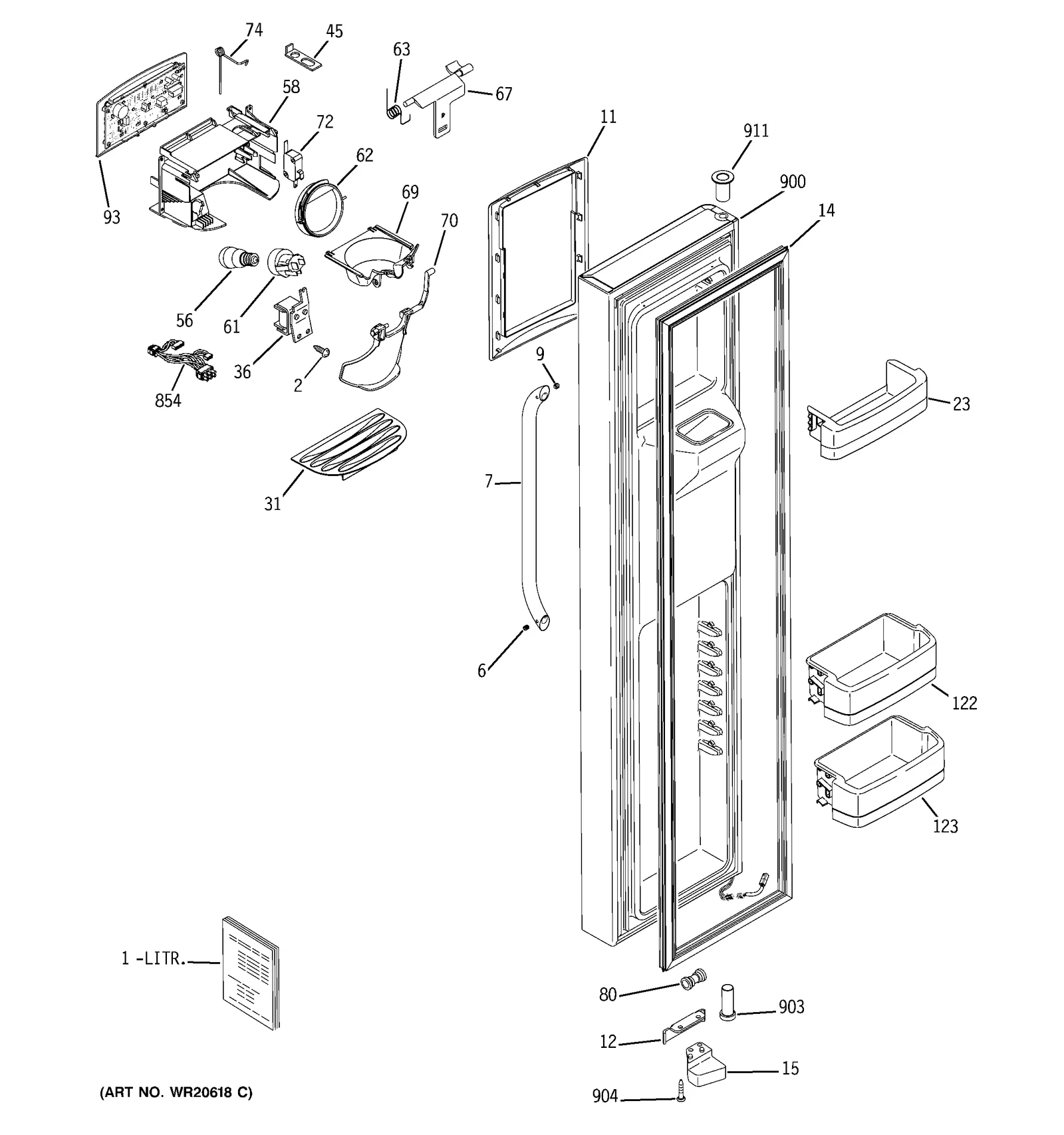 Door Foam Assembly