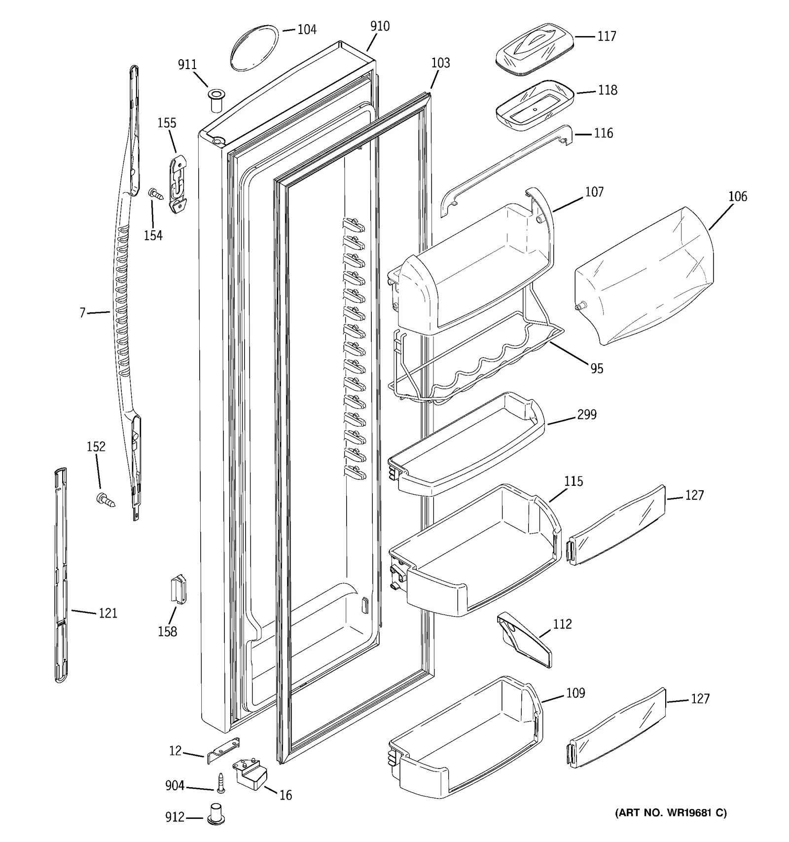 Door Foam Assembly