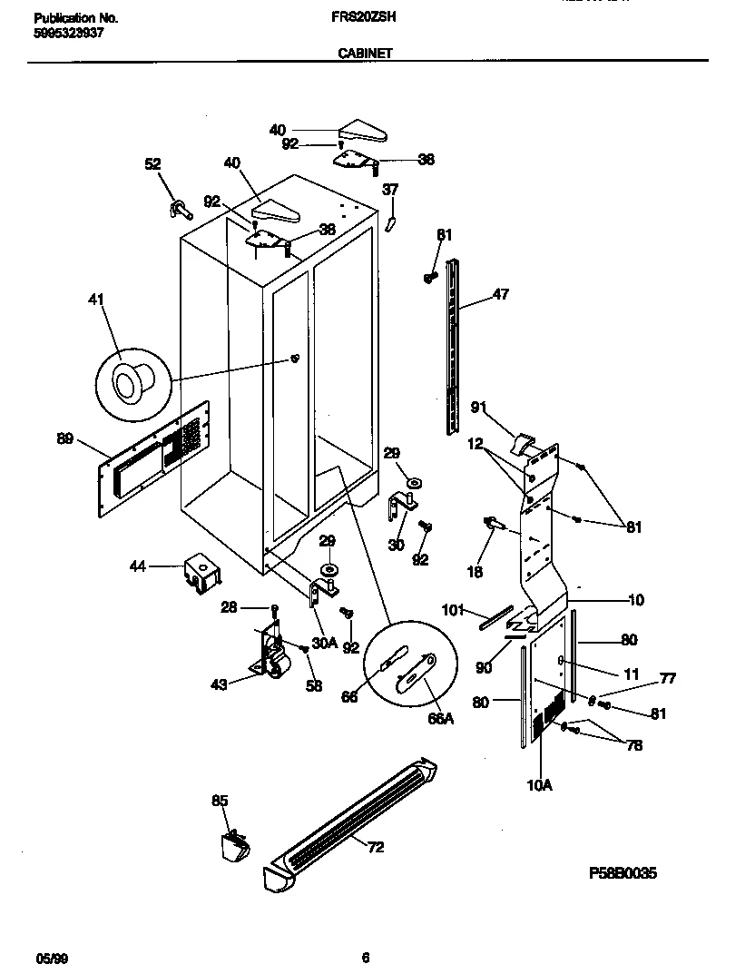 Lower Hinge Cover