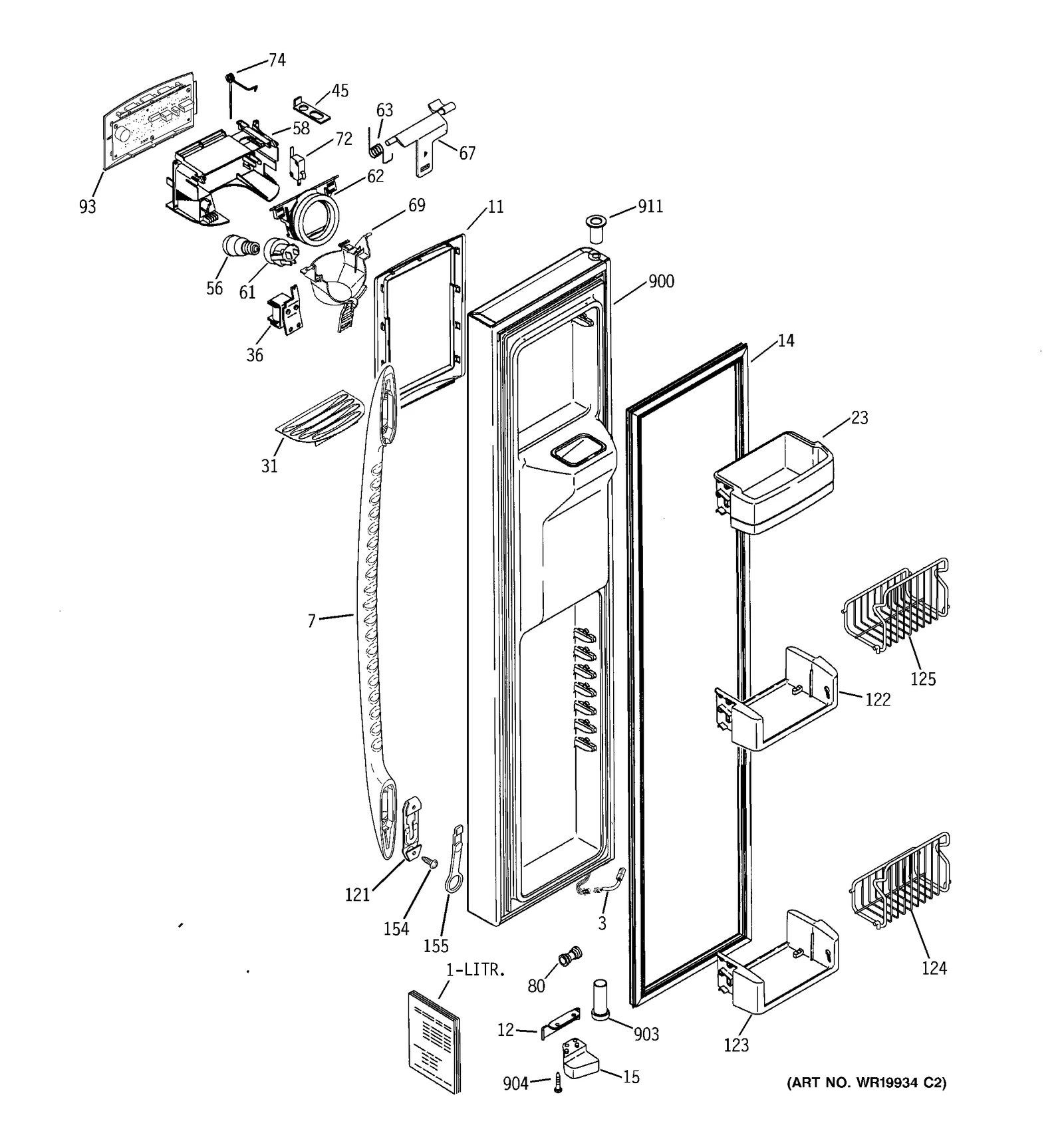 Door Assembly Kit BQ