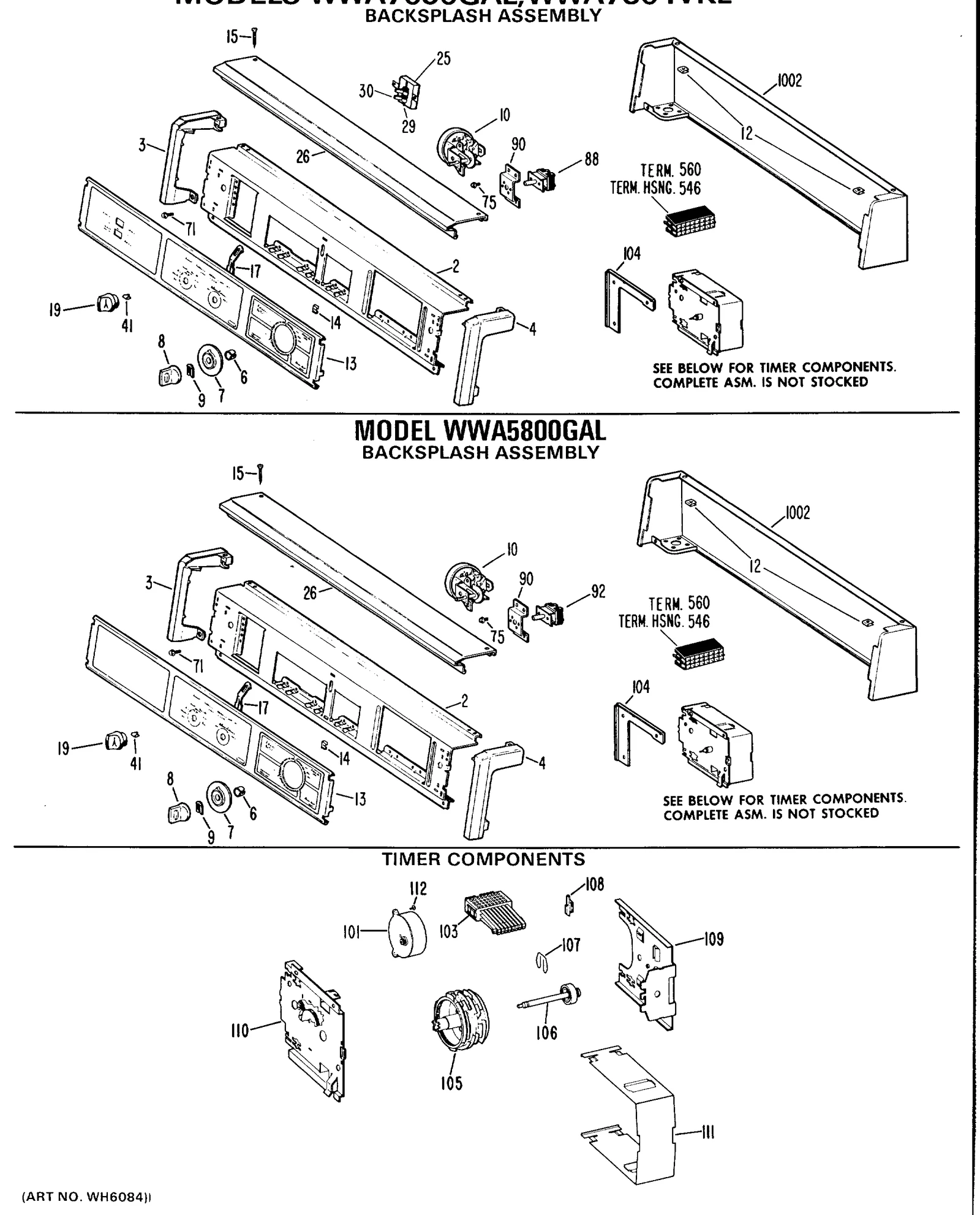 Switch Trim Assembly