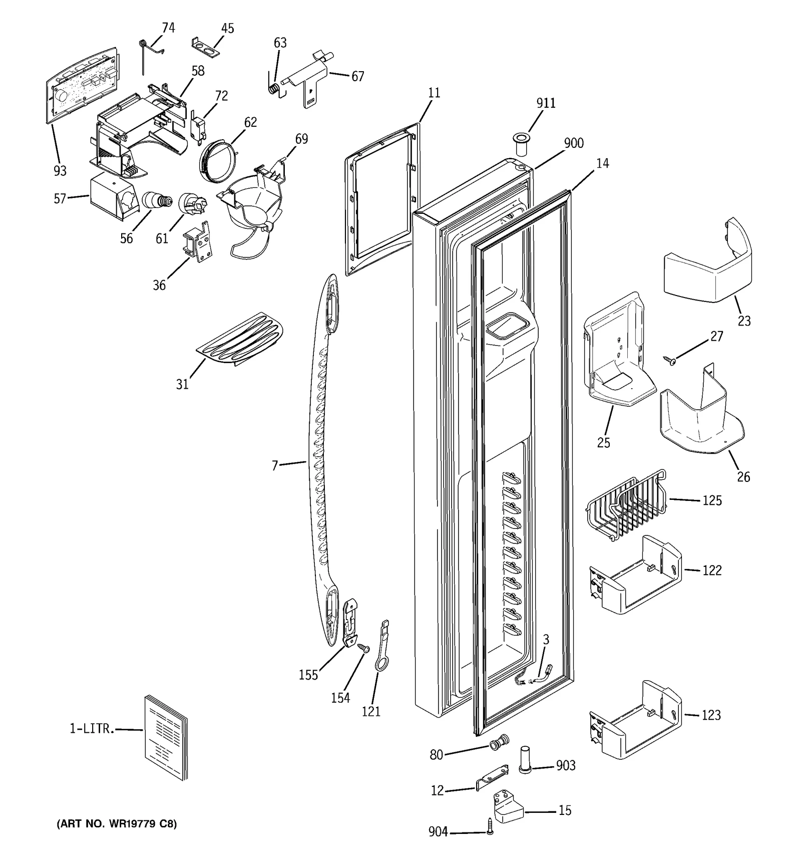 Door Assembly Kit BQ