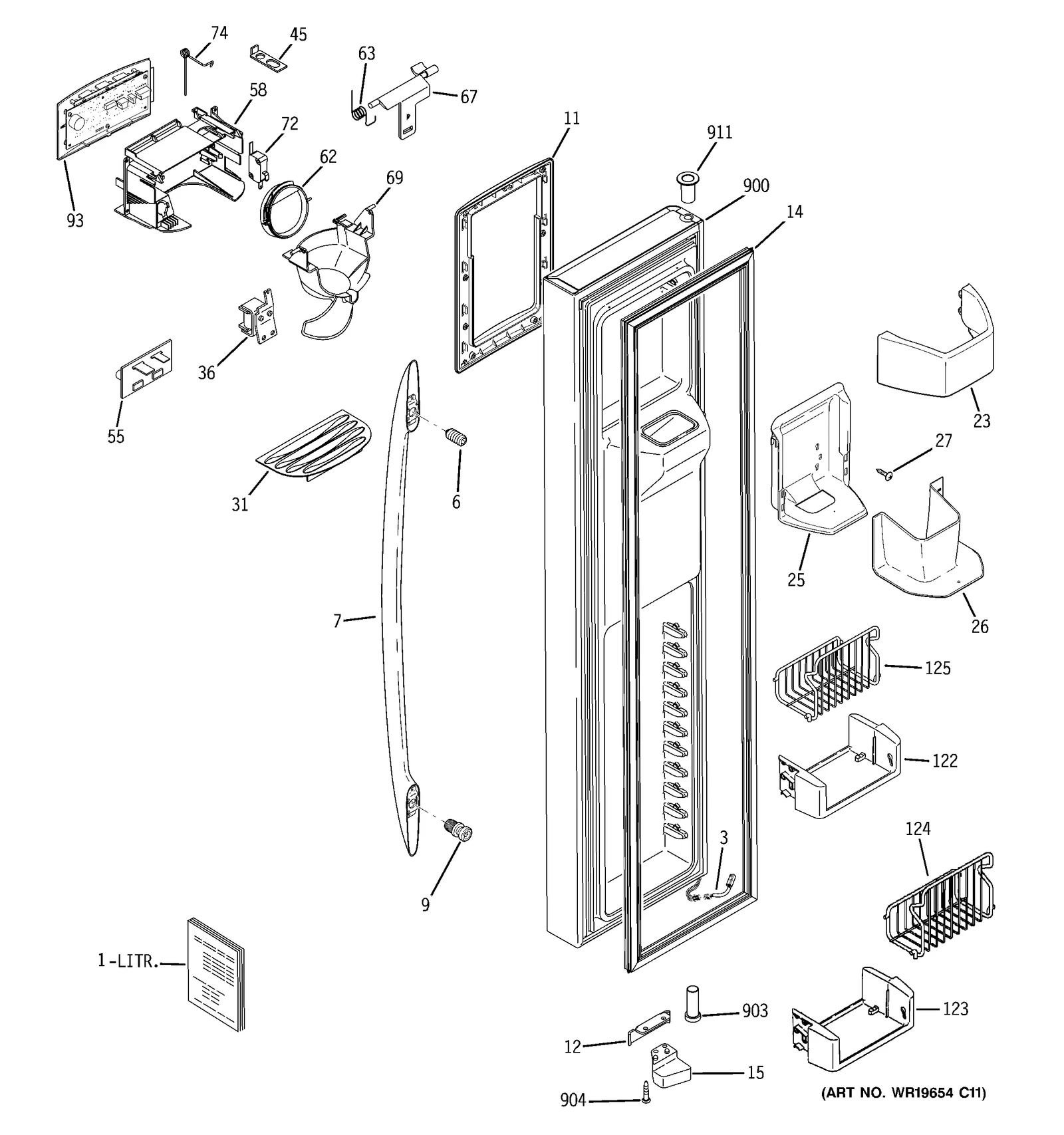 Stainless Steel Door Assembly Kit