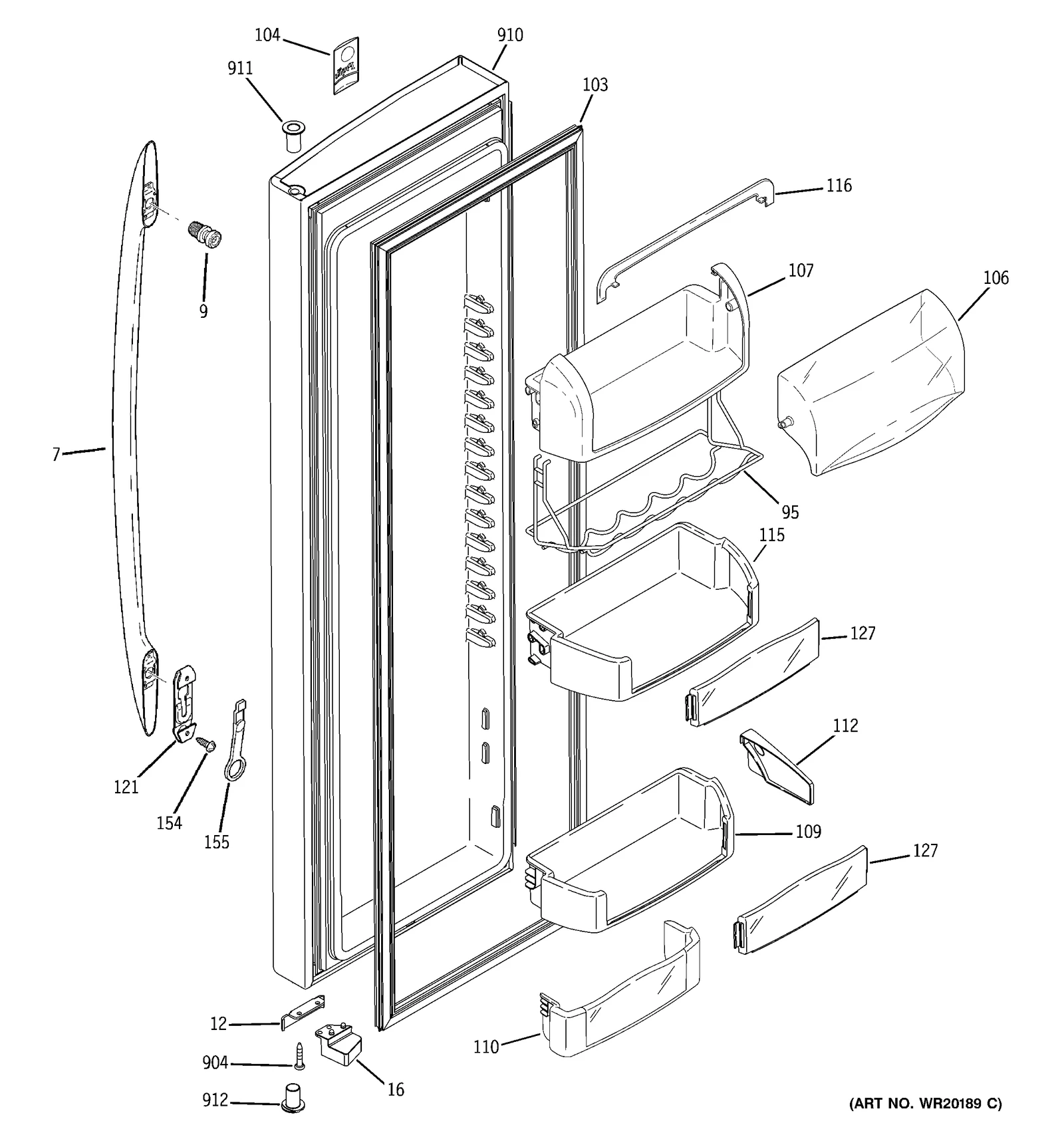 Door Foam Assembly