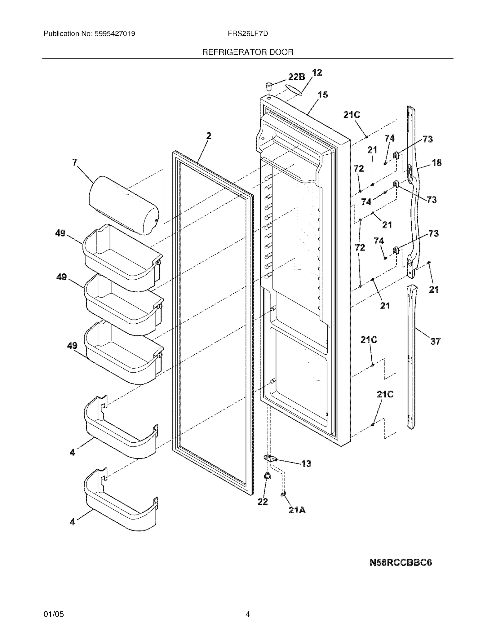 Door DSP Stainless Steel