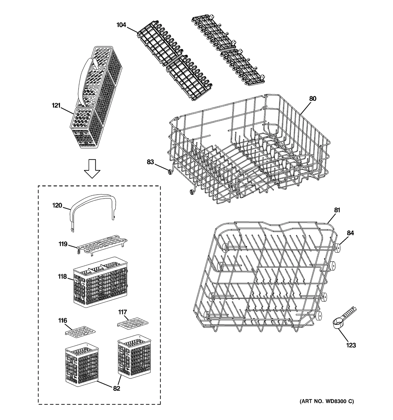 Upper Rack Assembly