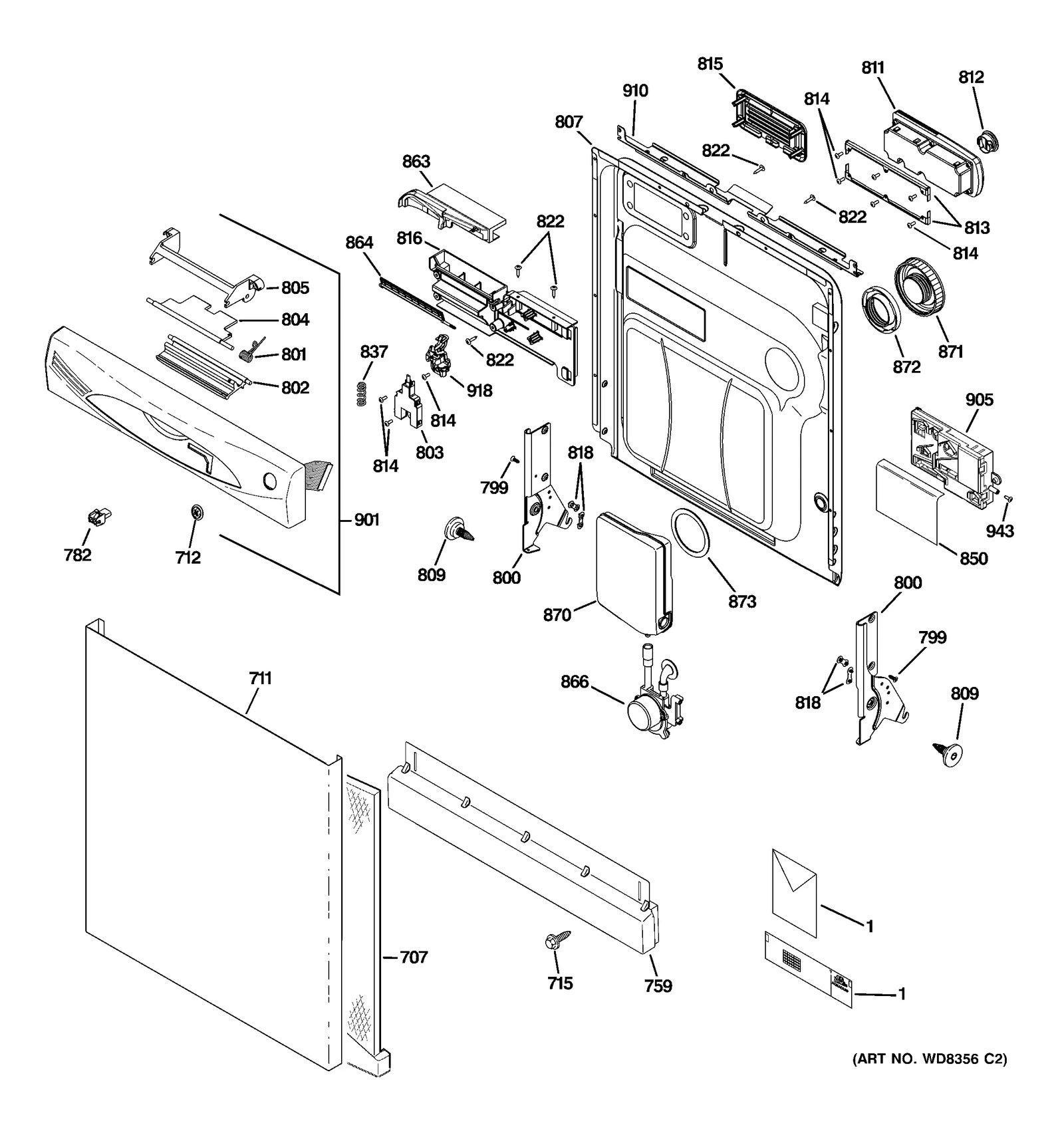 Escutcheon Assembly (Stainless Steel)