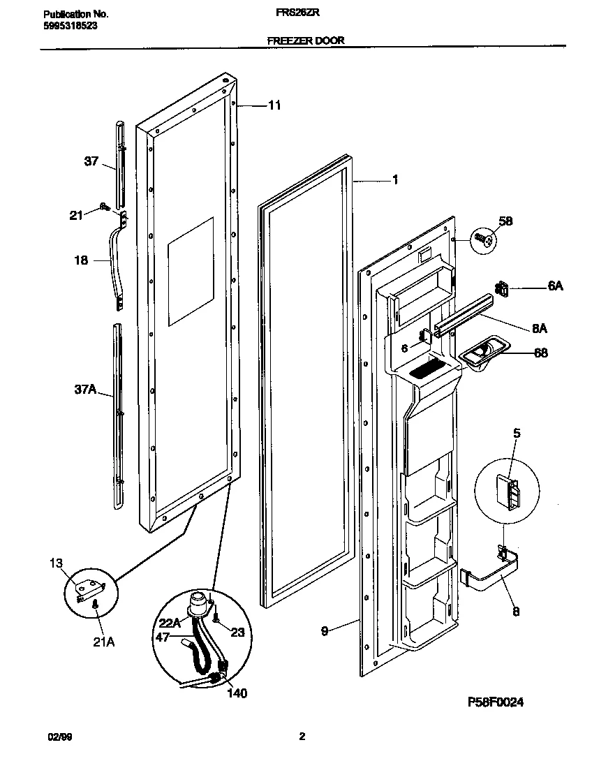 Door Rack with End Caps