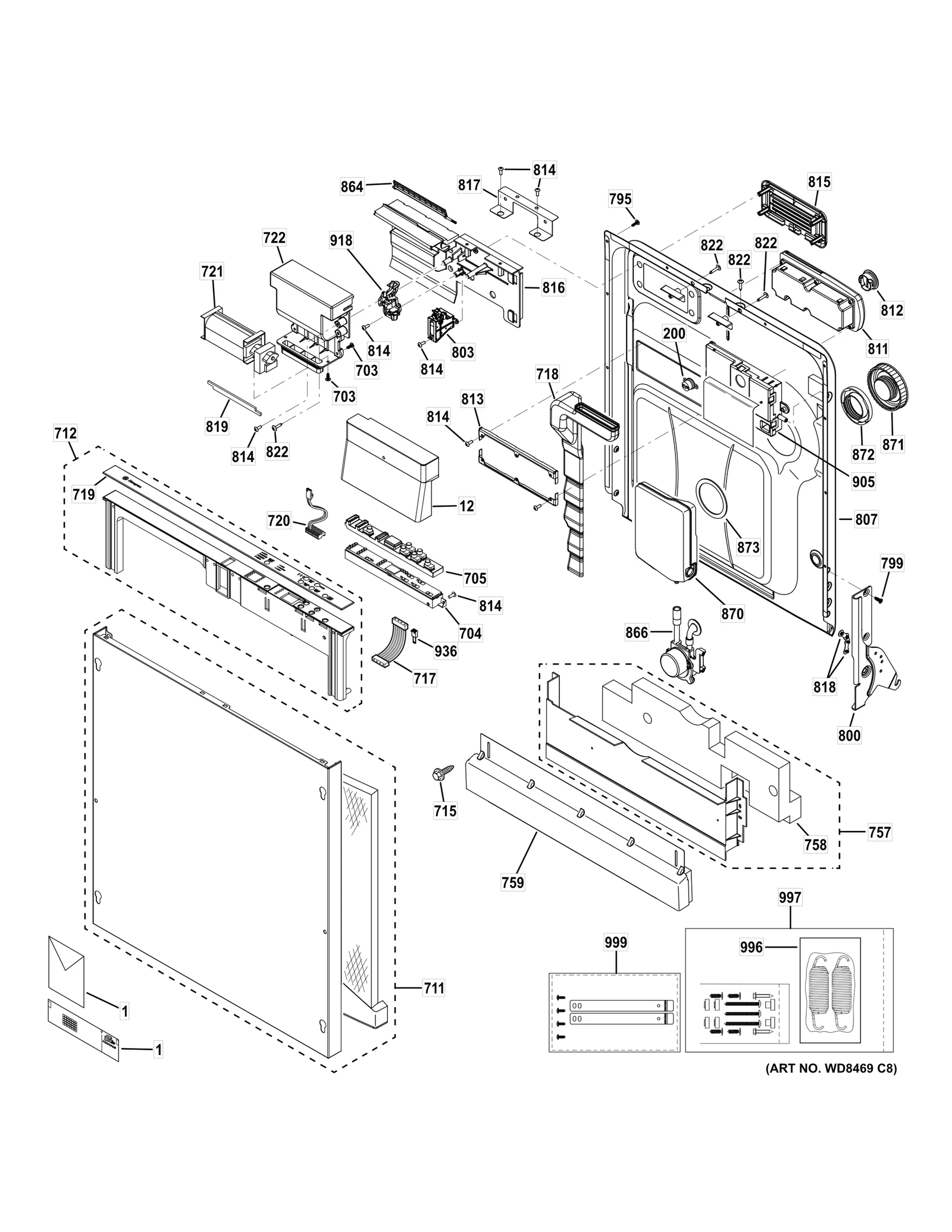 Console and Cover Assembly