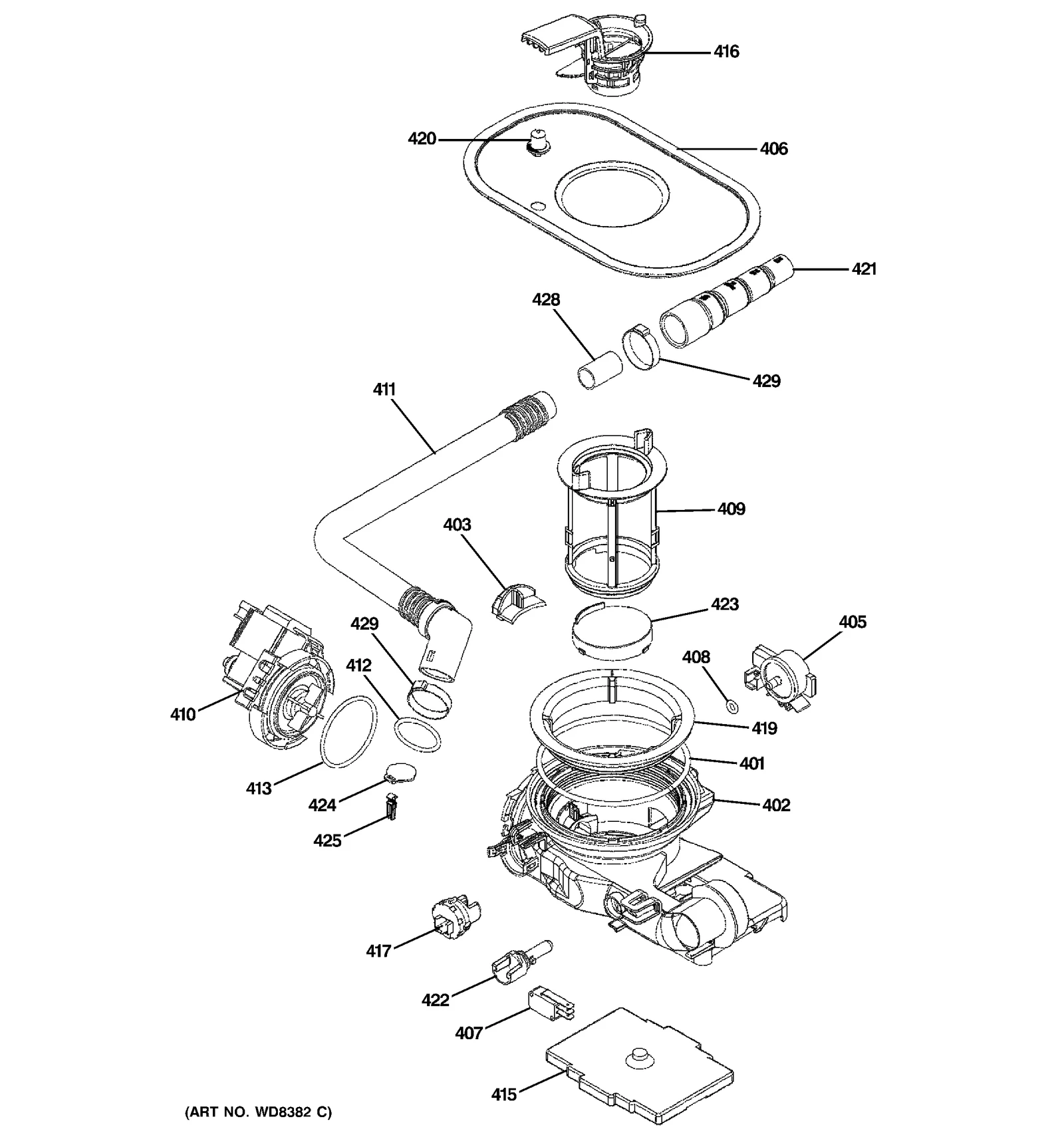 Sump Housing