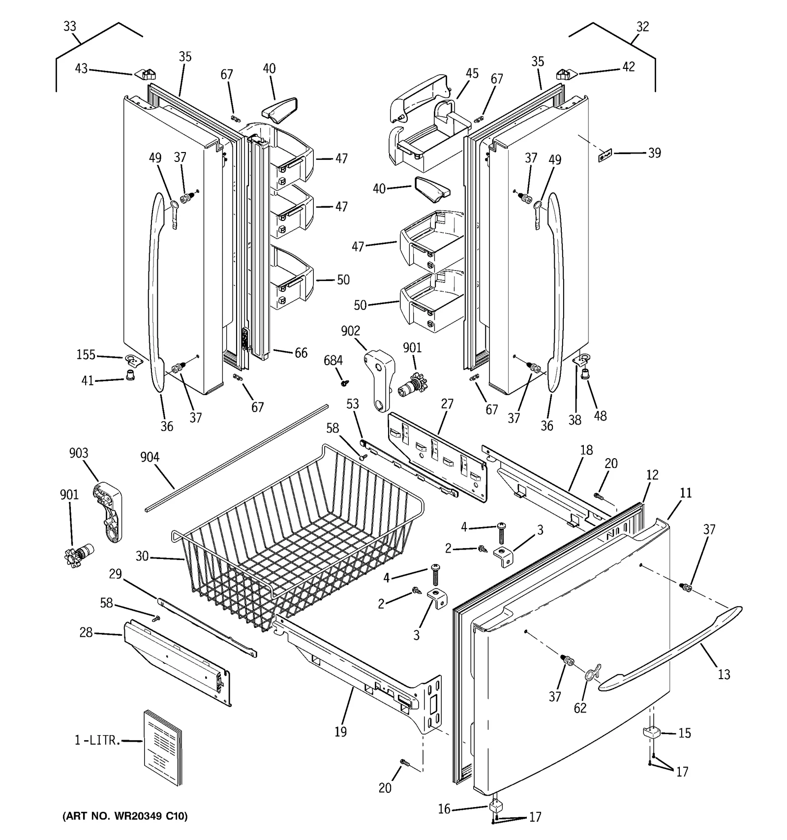 Door Foam Assembly