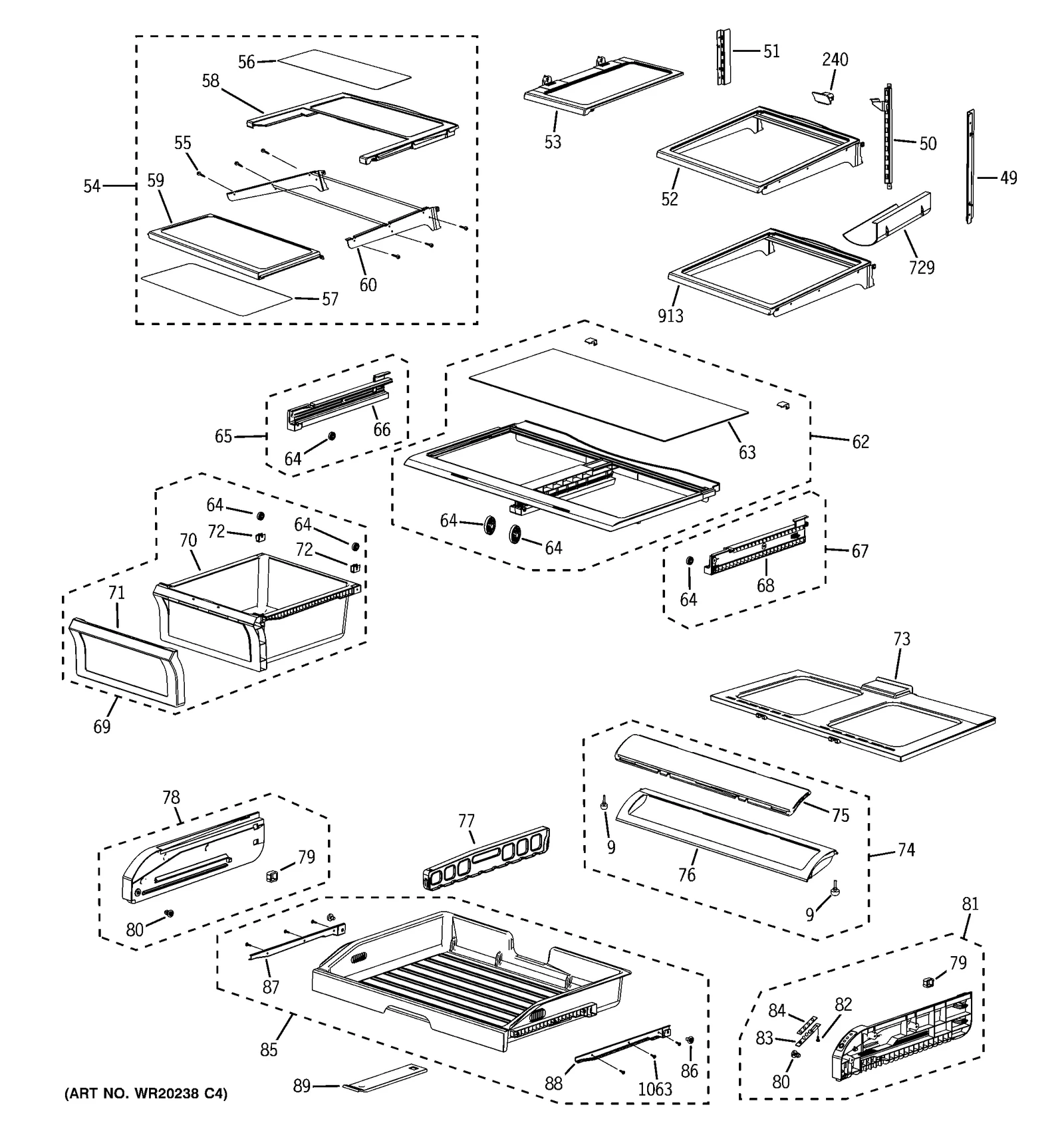 Quick Space Adjust Shelf
