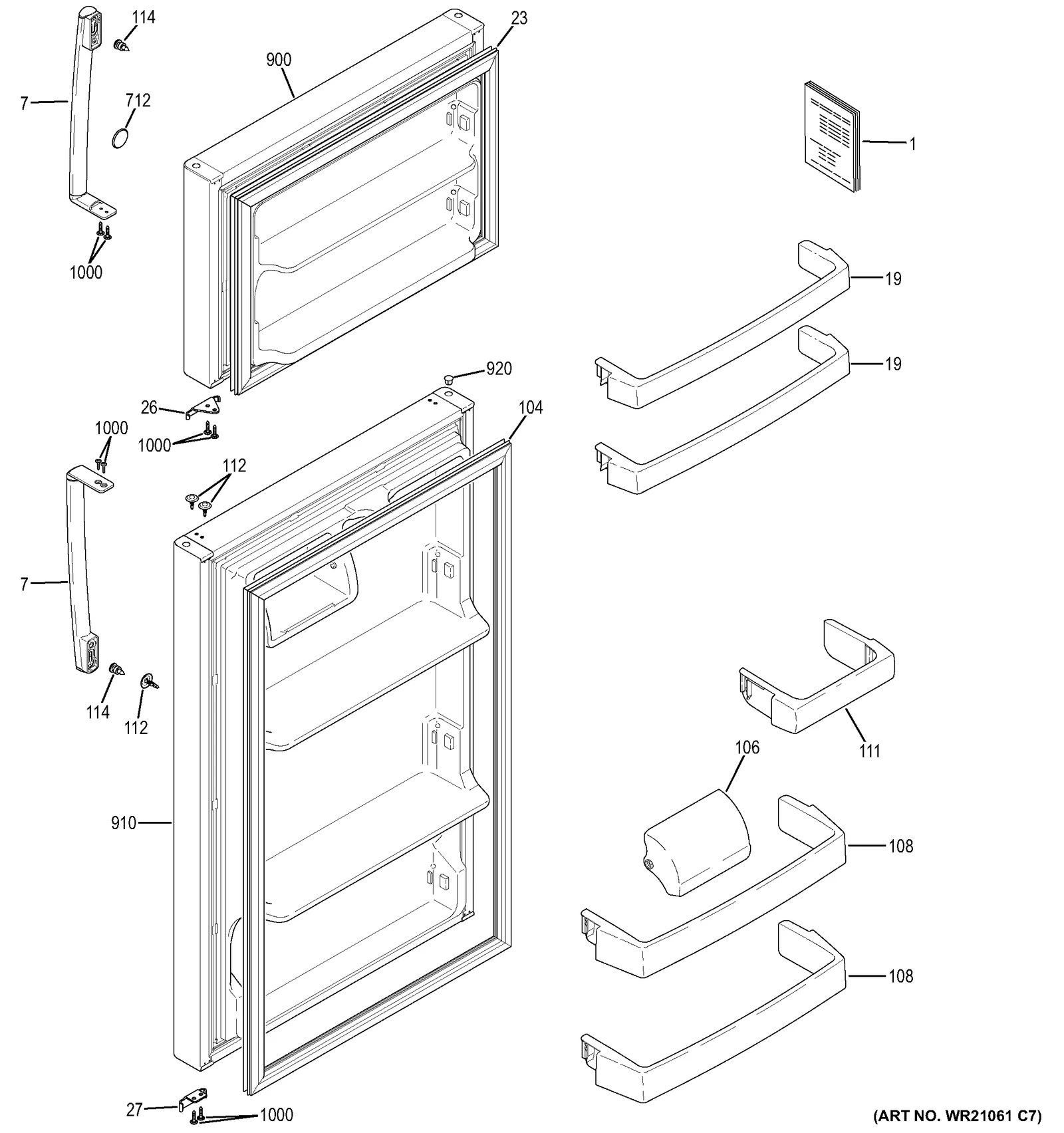 Door Foam Assembly