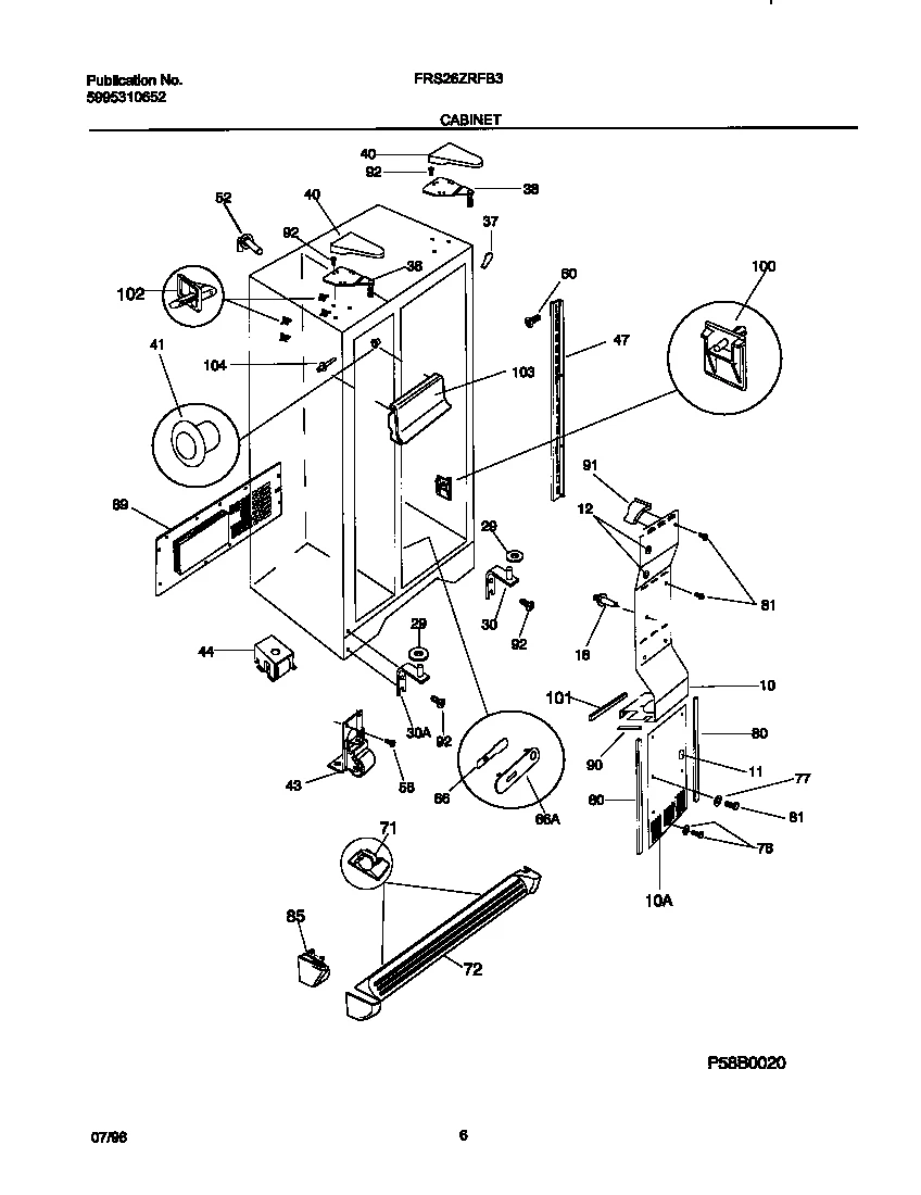 Lower Hinge Cover