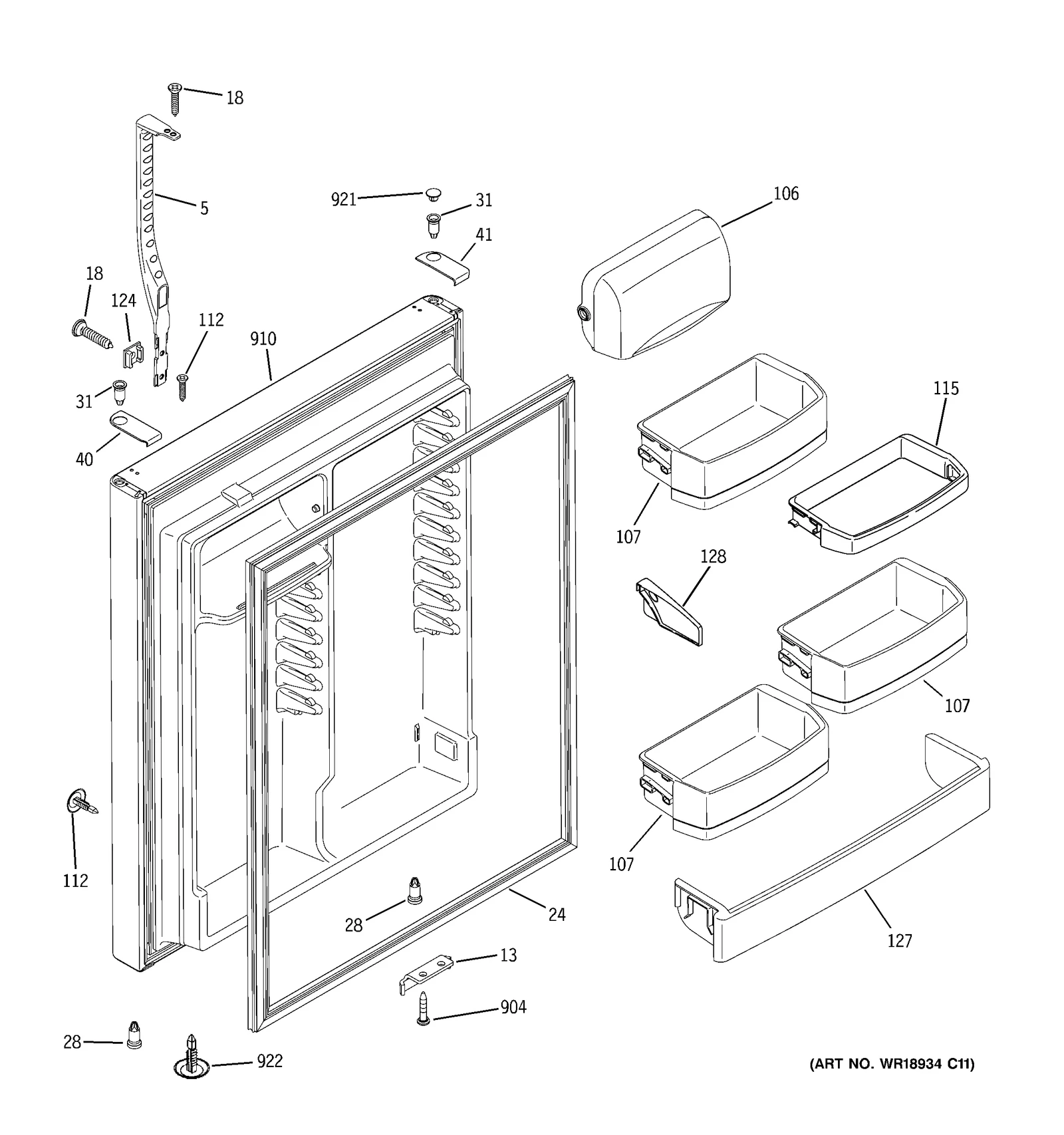 Fixed Shelf Module