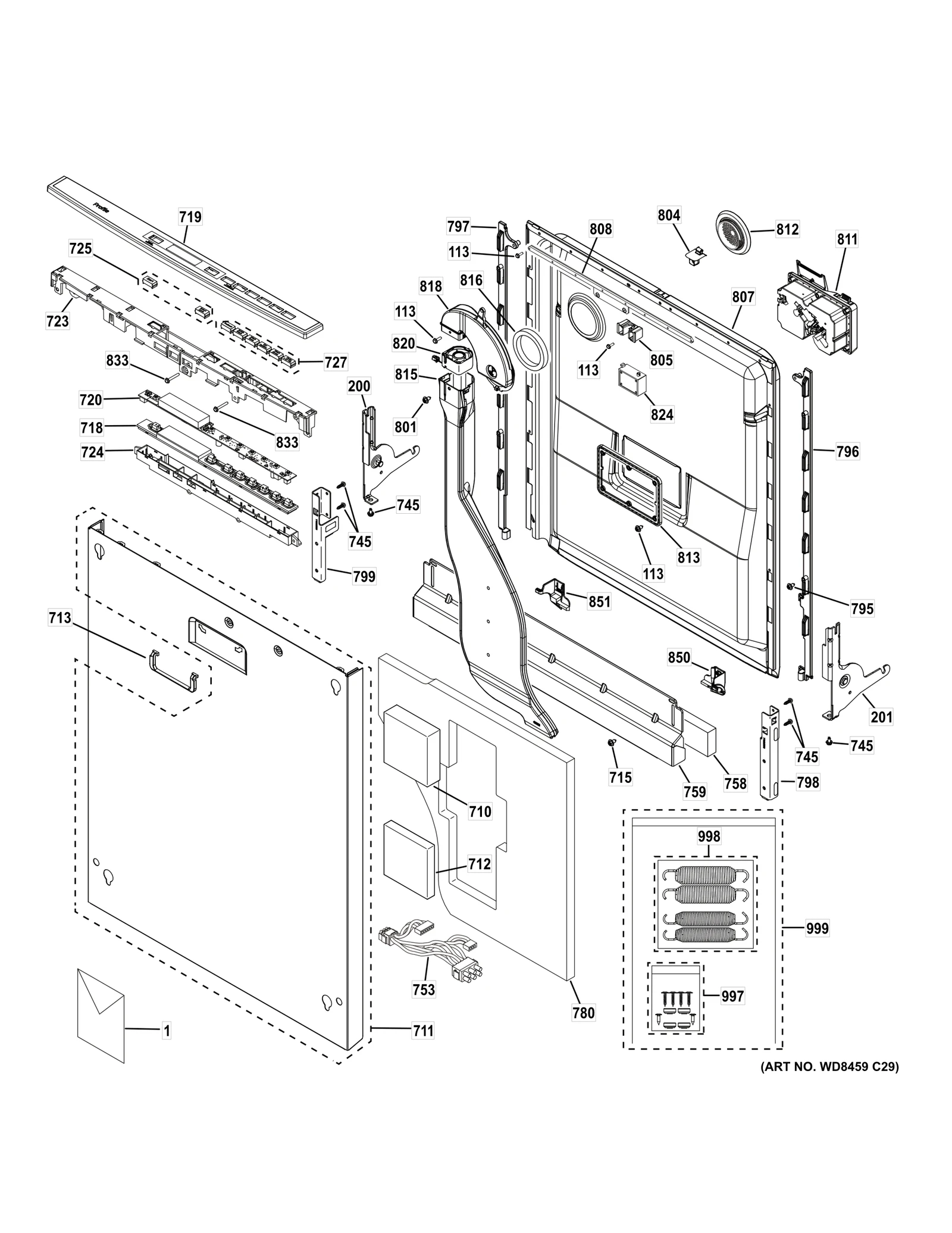 Console Cover Assembly