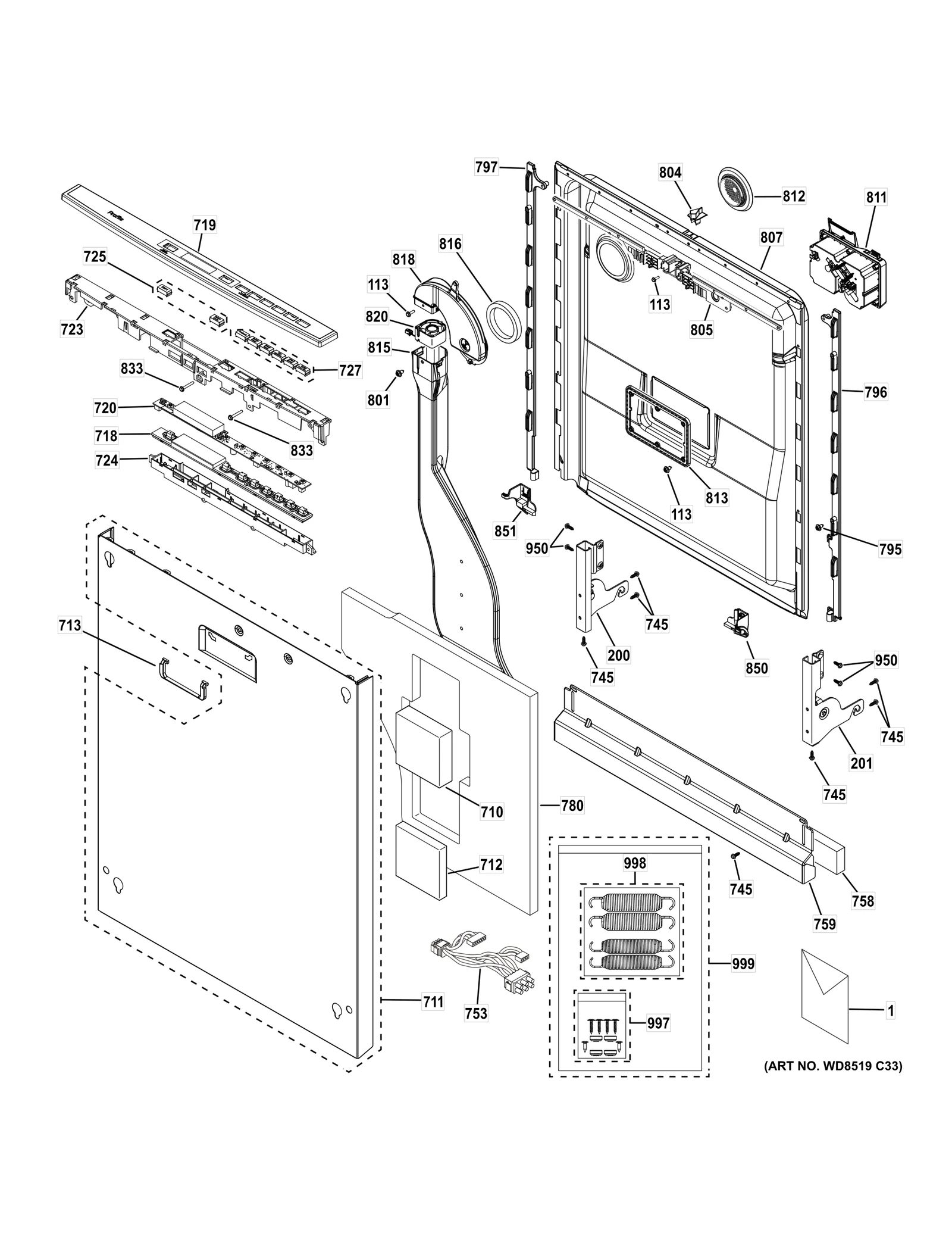 Button and Graphics Assembly