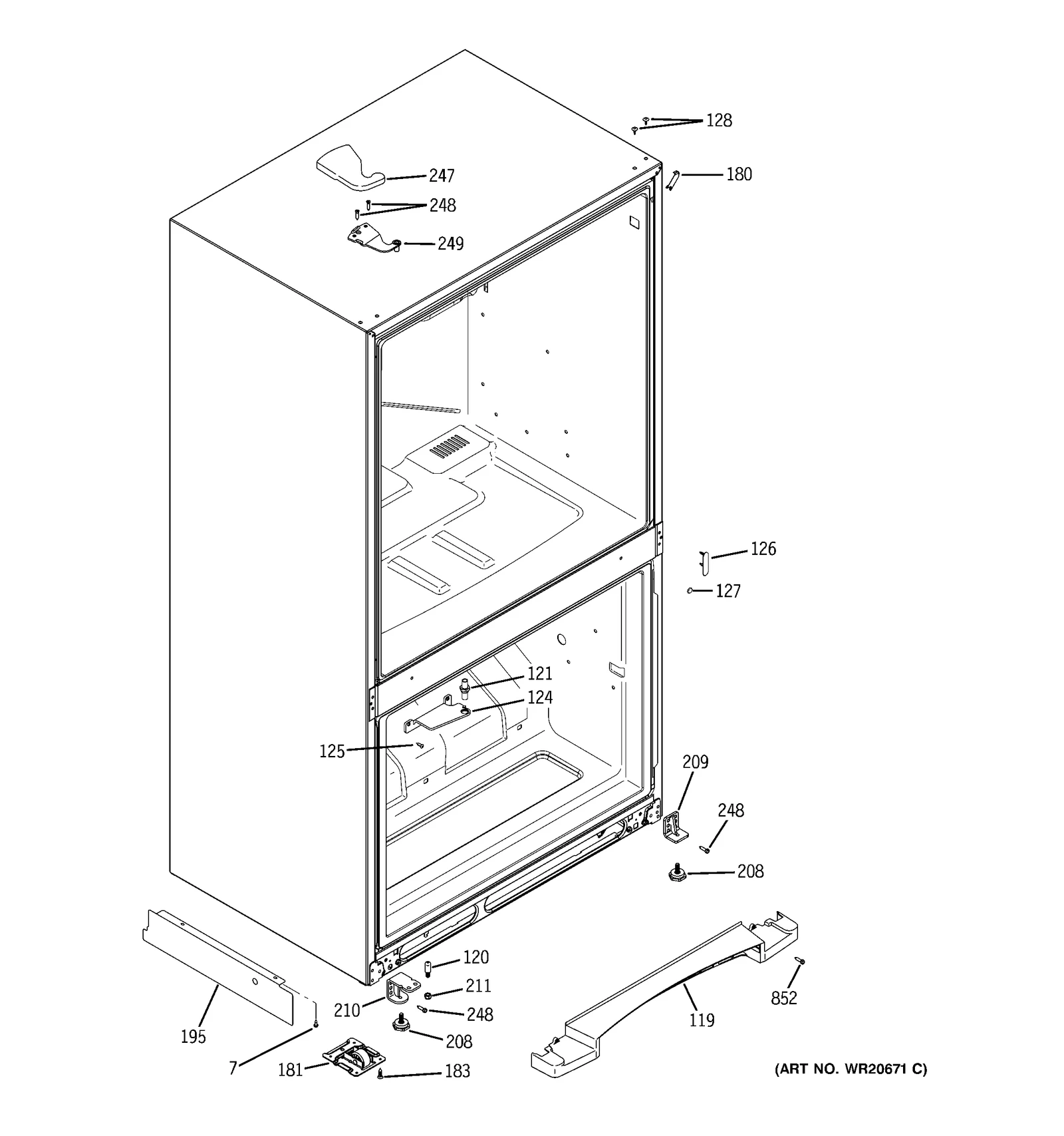 Top Cover Hinge