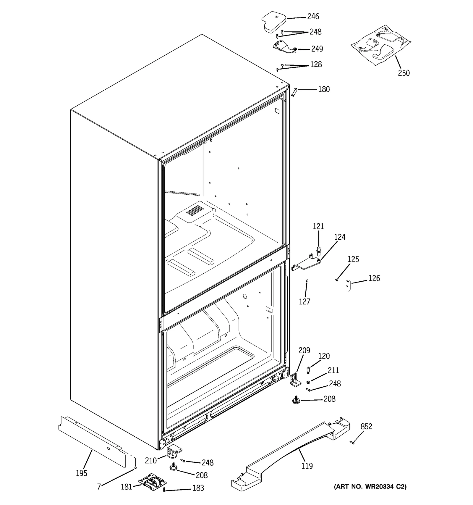 Top Cover Hinge