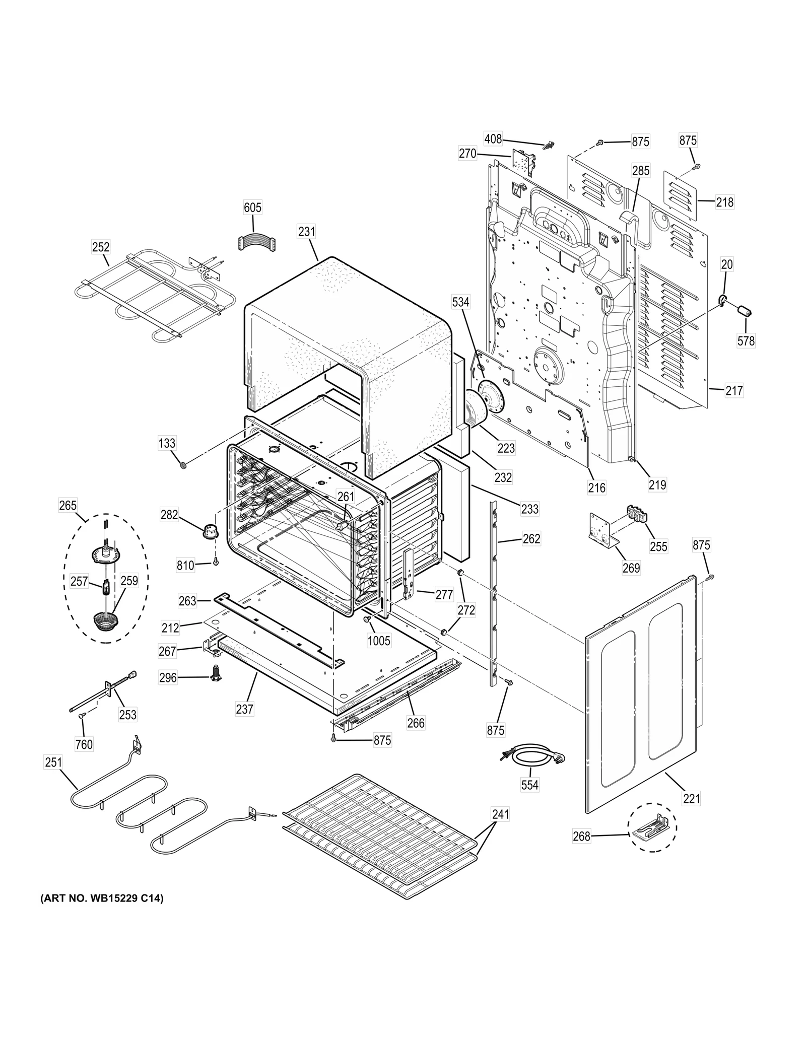 Lower VNT Tube Assembly